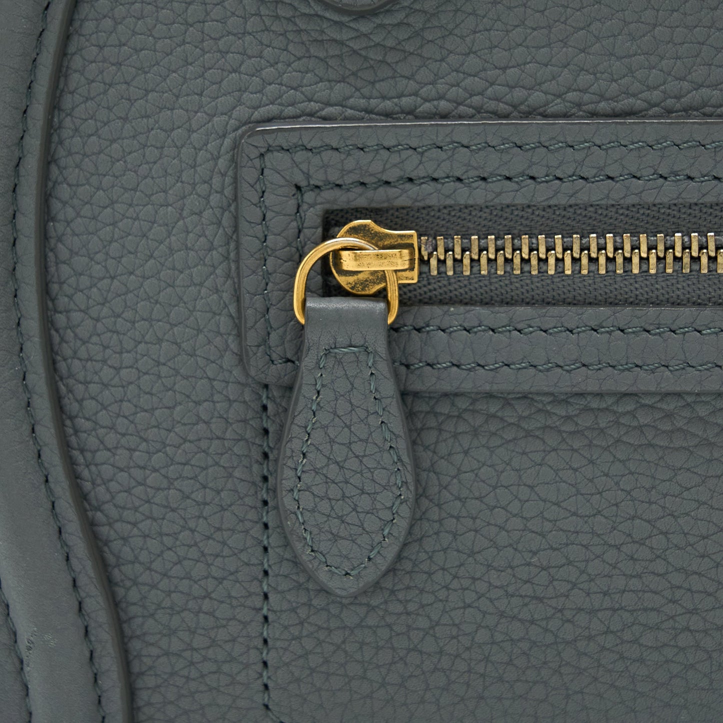 Celine Nano Luggage Bag Grey GHW