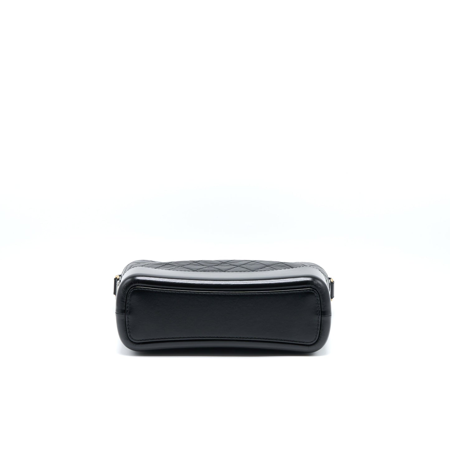 Chanel Large Gabrielle Hobo Bag Aged Calfskin Black Multicolour Hardware