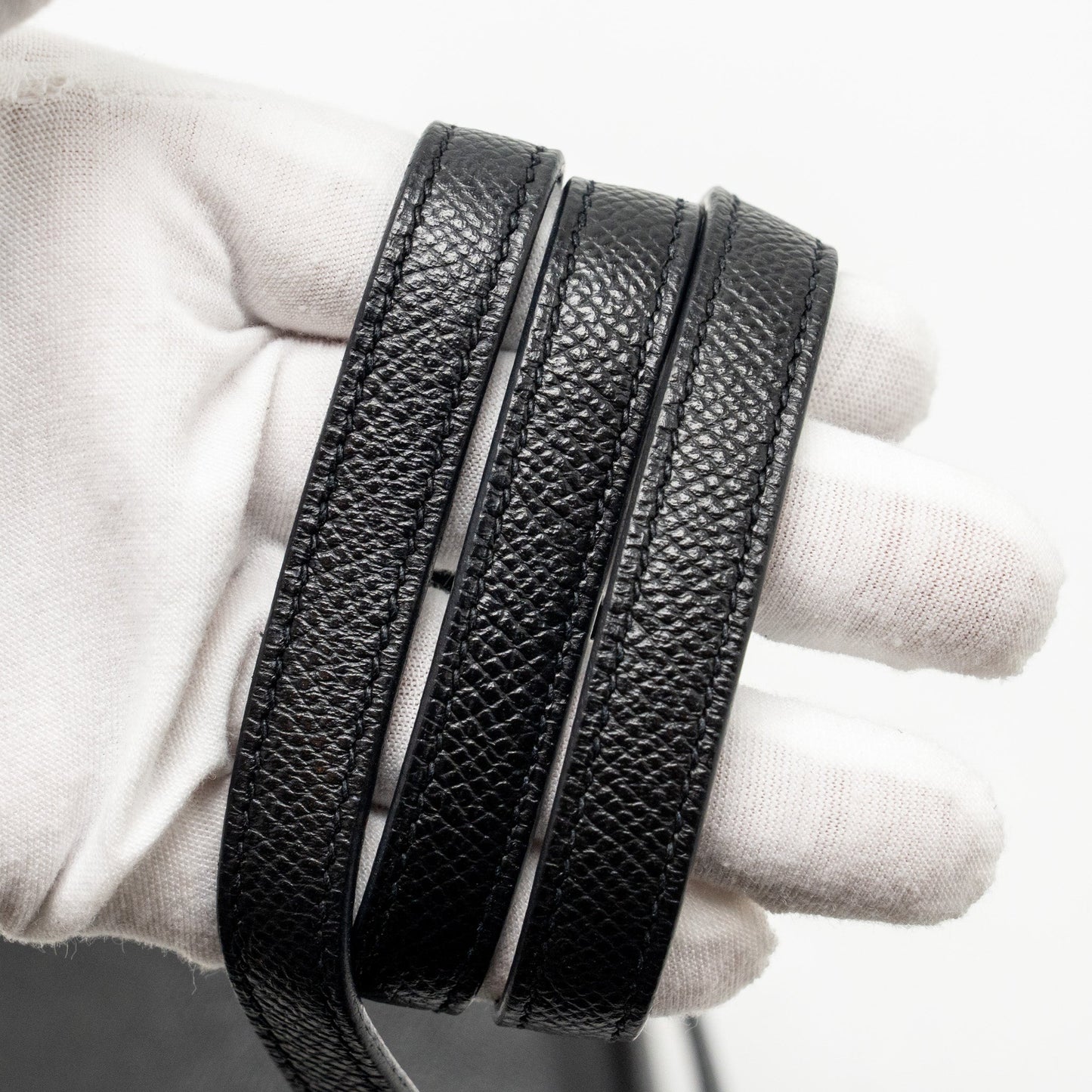 Loewe bracelet pouch lambskin black GHW