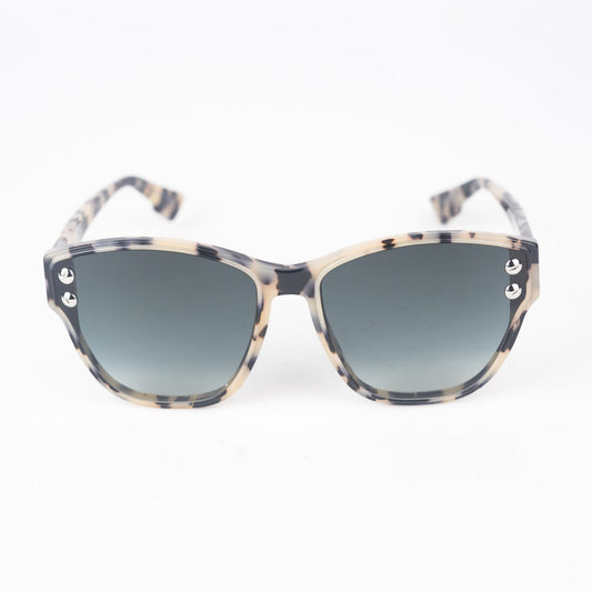 Dior 60mm Sunglasses in Black and Cream