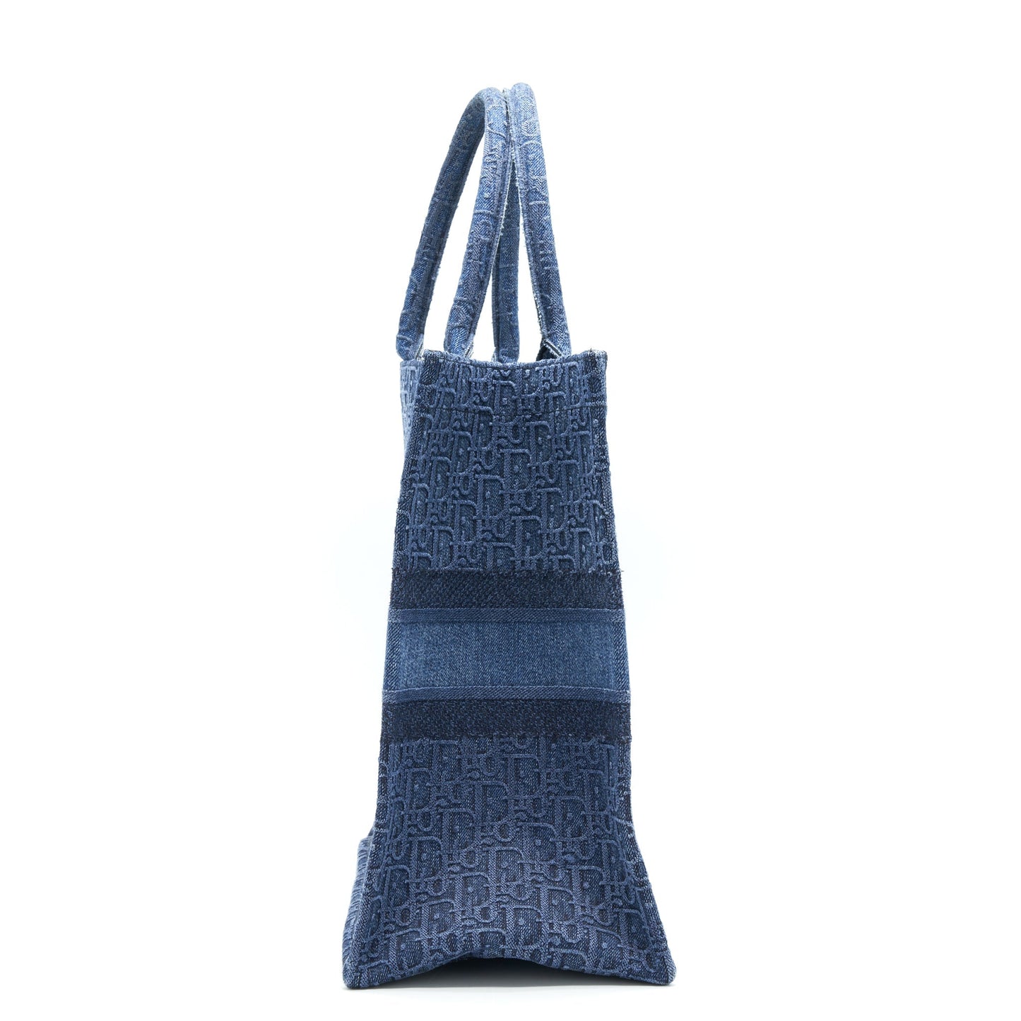 Luxury Dior Denim Luxury Dior logo print Book Tote