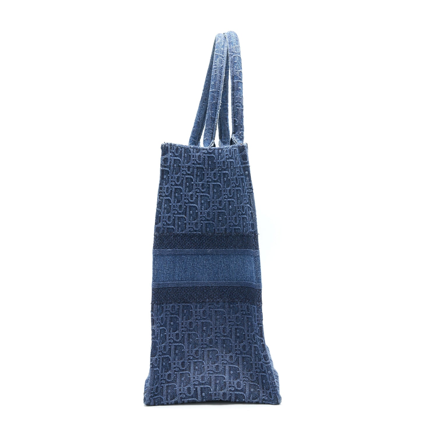 Luxury Dior Denim Luxury Dior logo print Book Tote