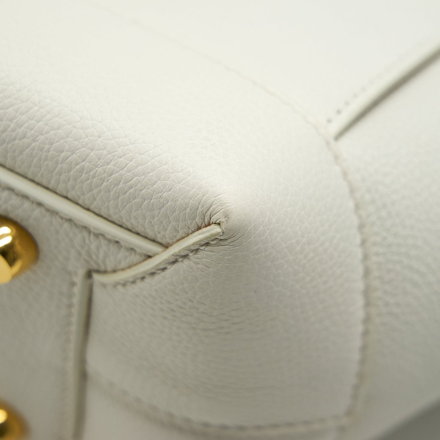 Bottega Veneta  Medium Arco Bag White