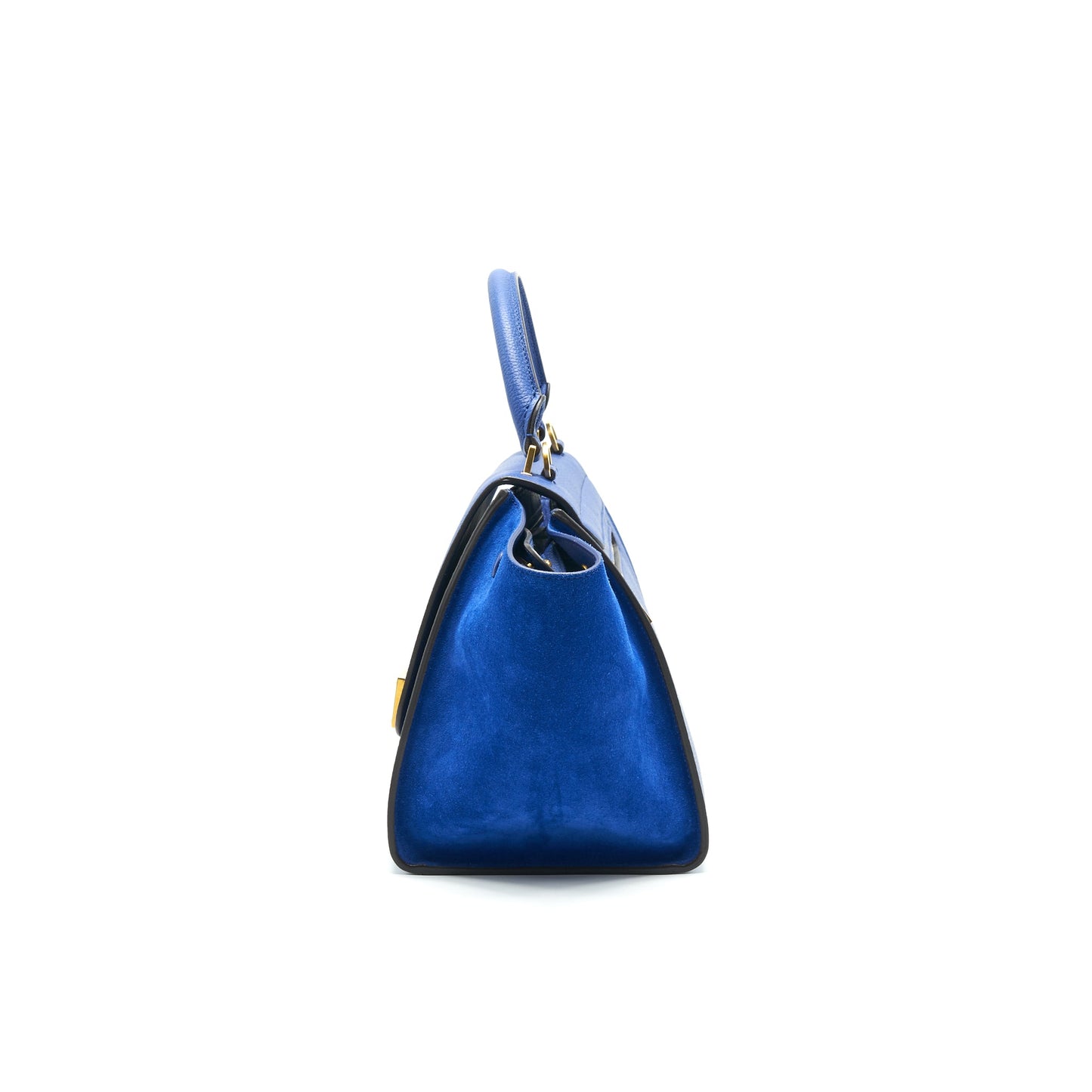 Celine Trapeze Blue with GHW