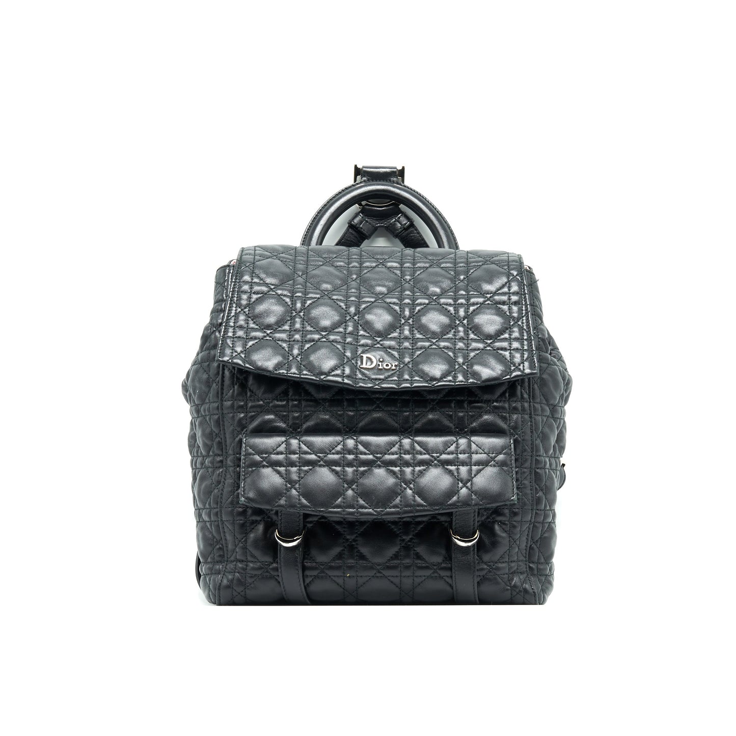 Christian Luxury Dior Black Backpack