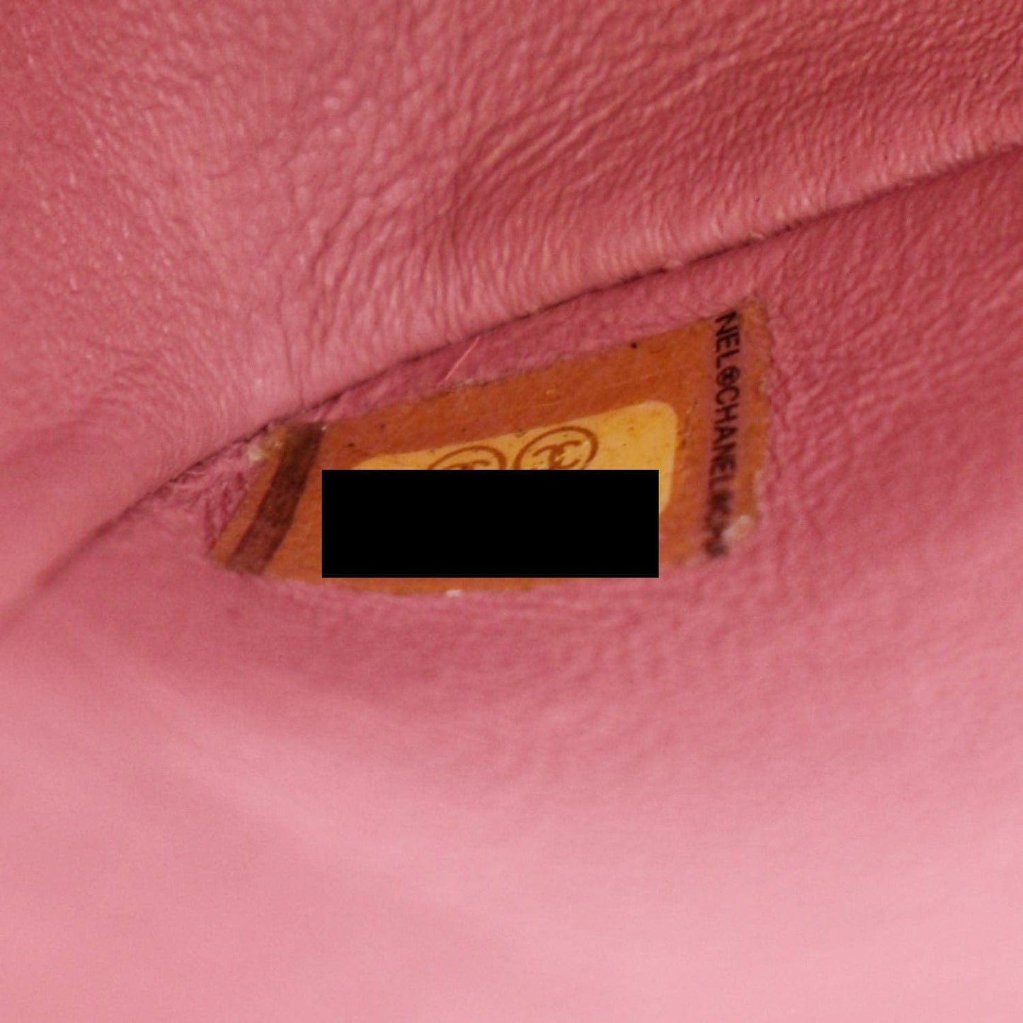 CHANEL Classic Double Flap Medium  Quilted Leather Shoulder Bag Salmon Pink