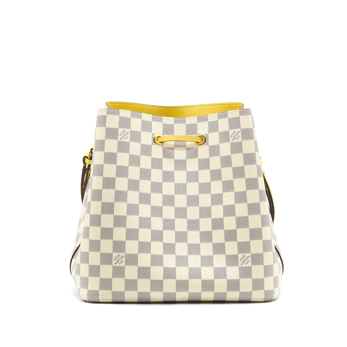 Louis Vuitton Neonoe Damier Azur Canvas Yellow