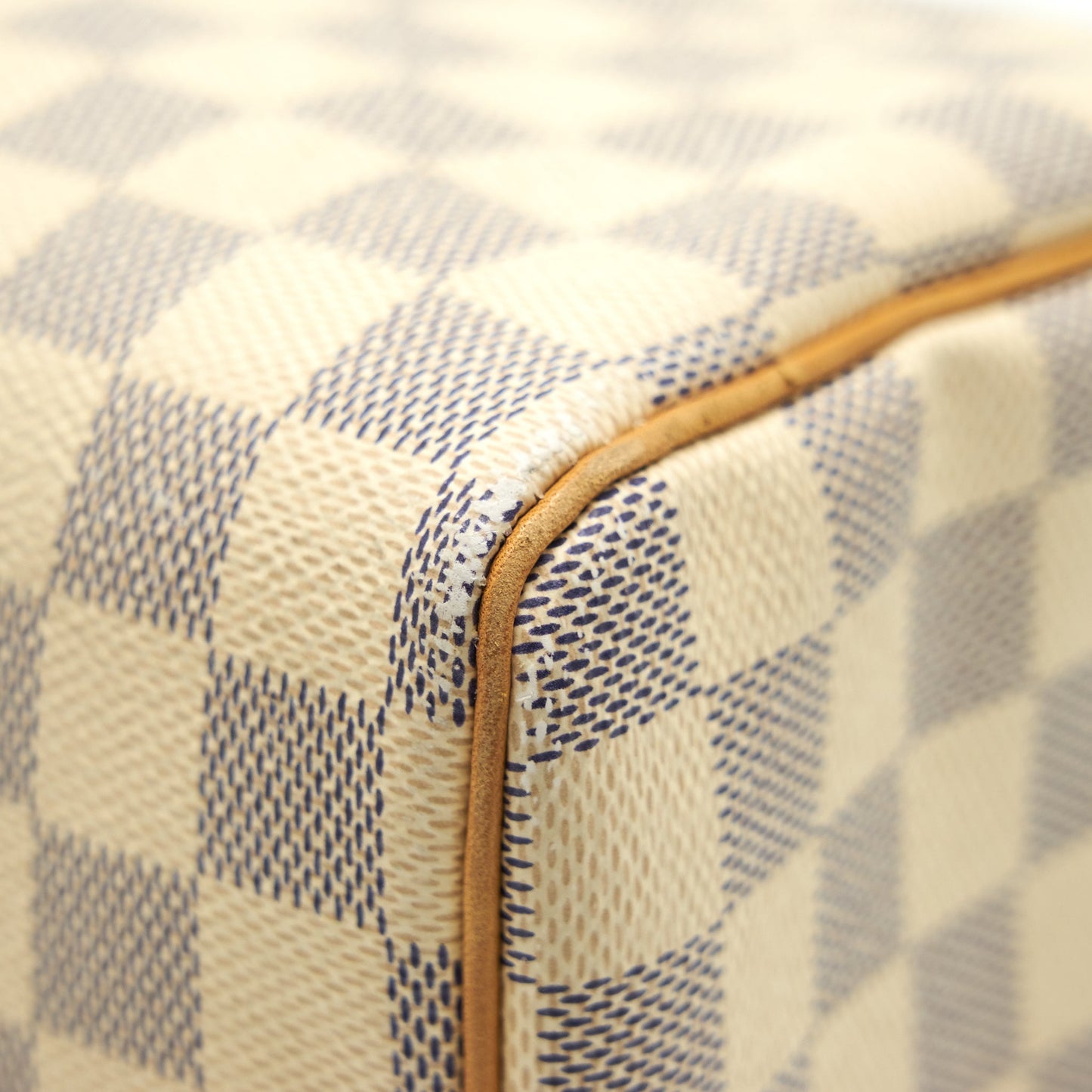 LOUIS VUITTON SPEEDY 25 DAMIER AZUR CANVAS HANDBAG