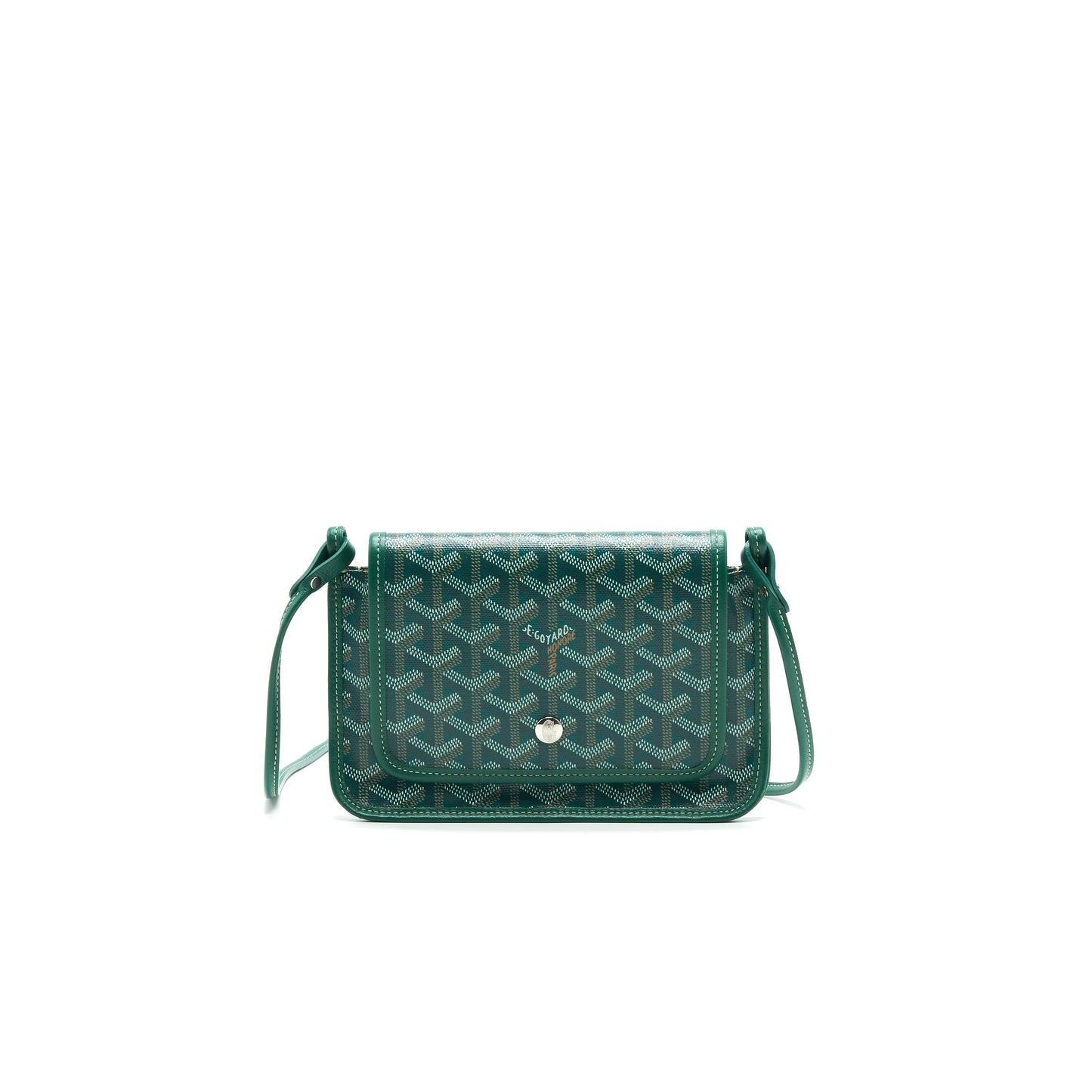 Goyard Plumet Crossbag Wallet Clutch Green