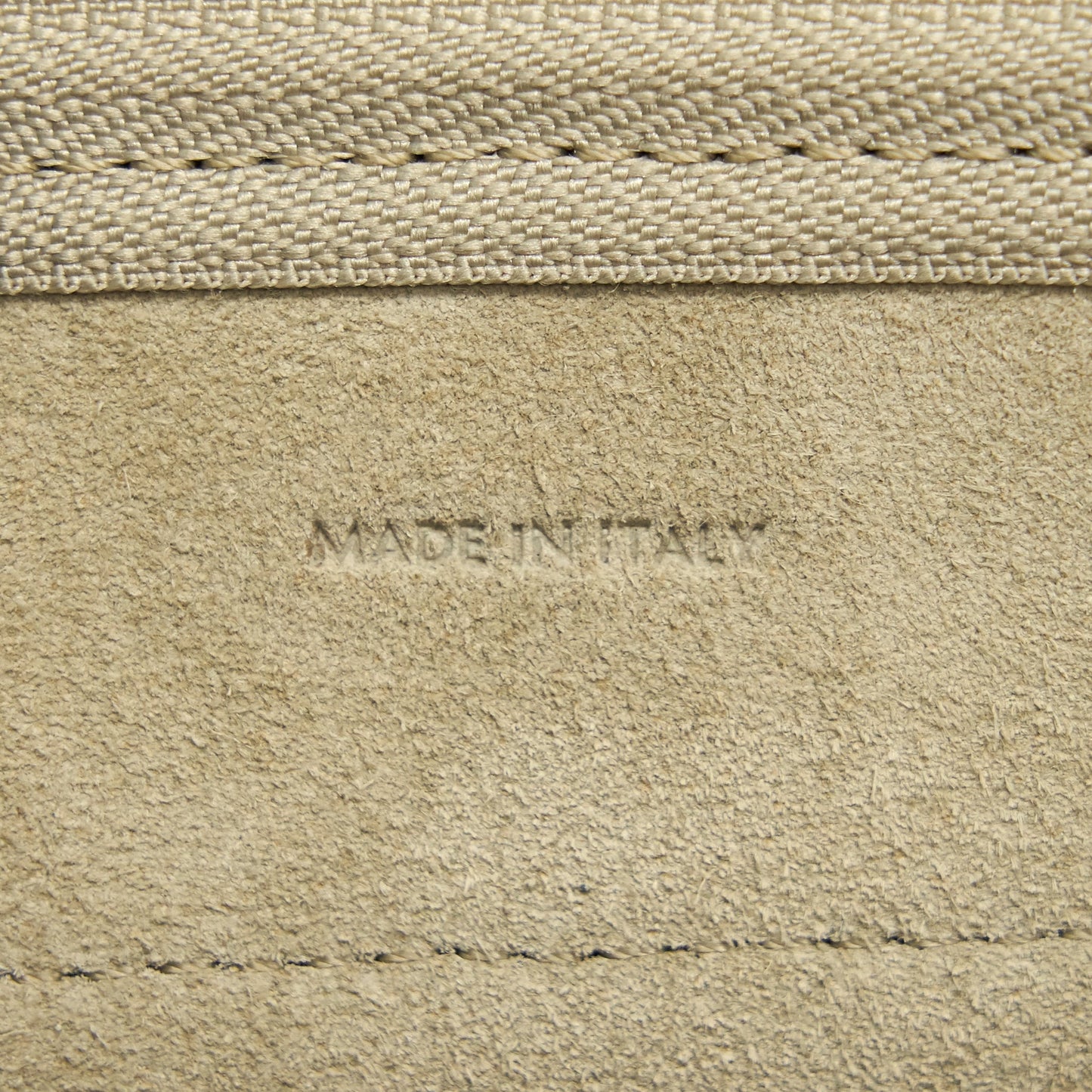 CELINE Nano Belt Trained Calfskin Taupe