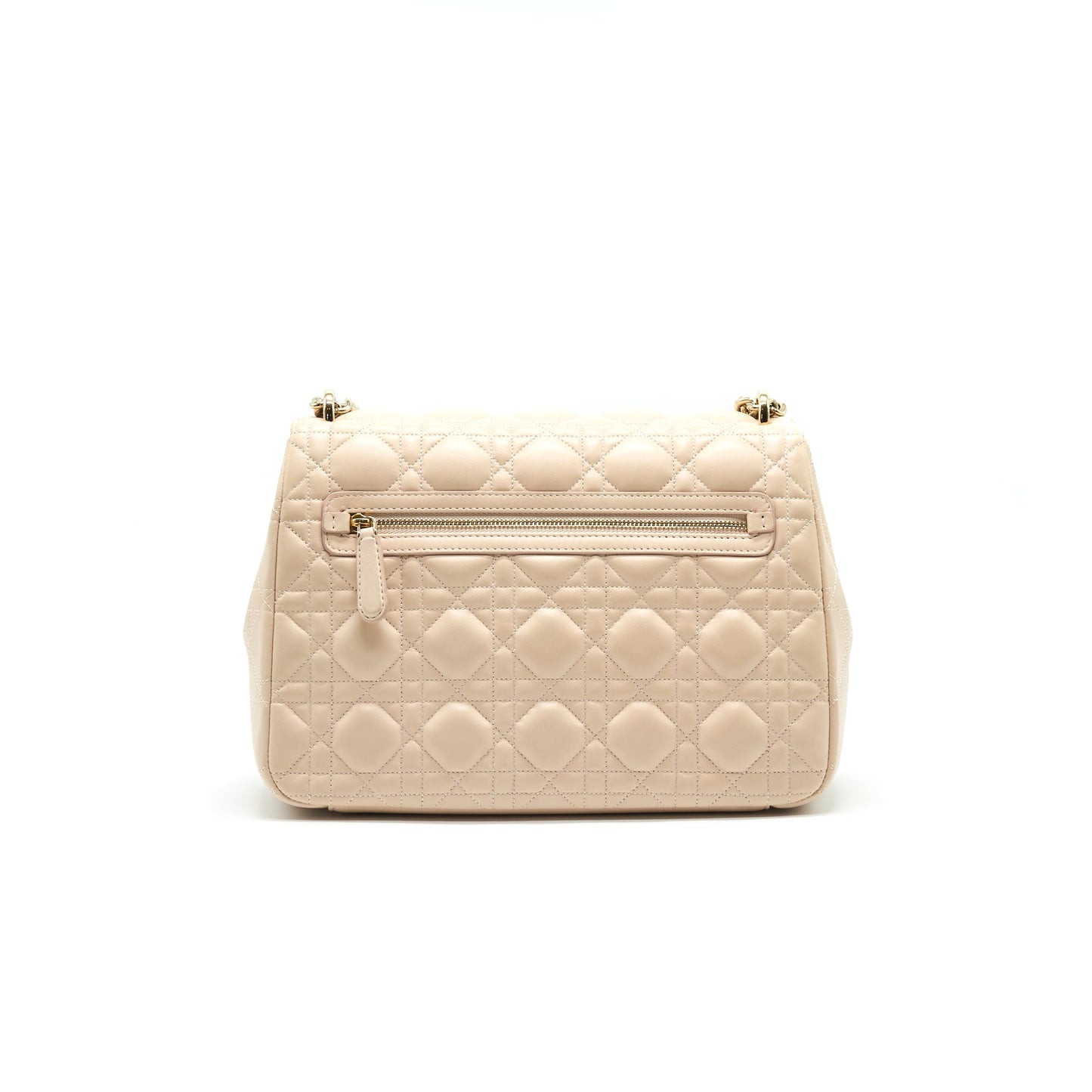 Luxury Dior Miss Luxury Dior Medium Flap Bag Light Pink with LGHW