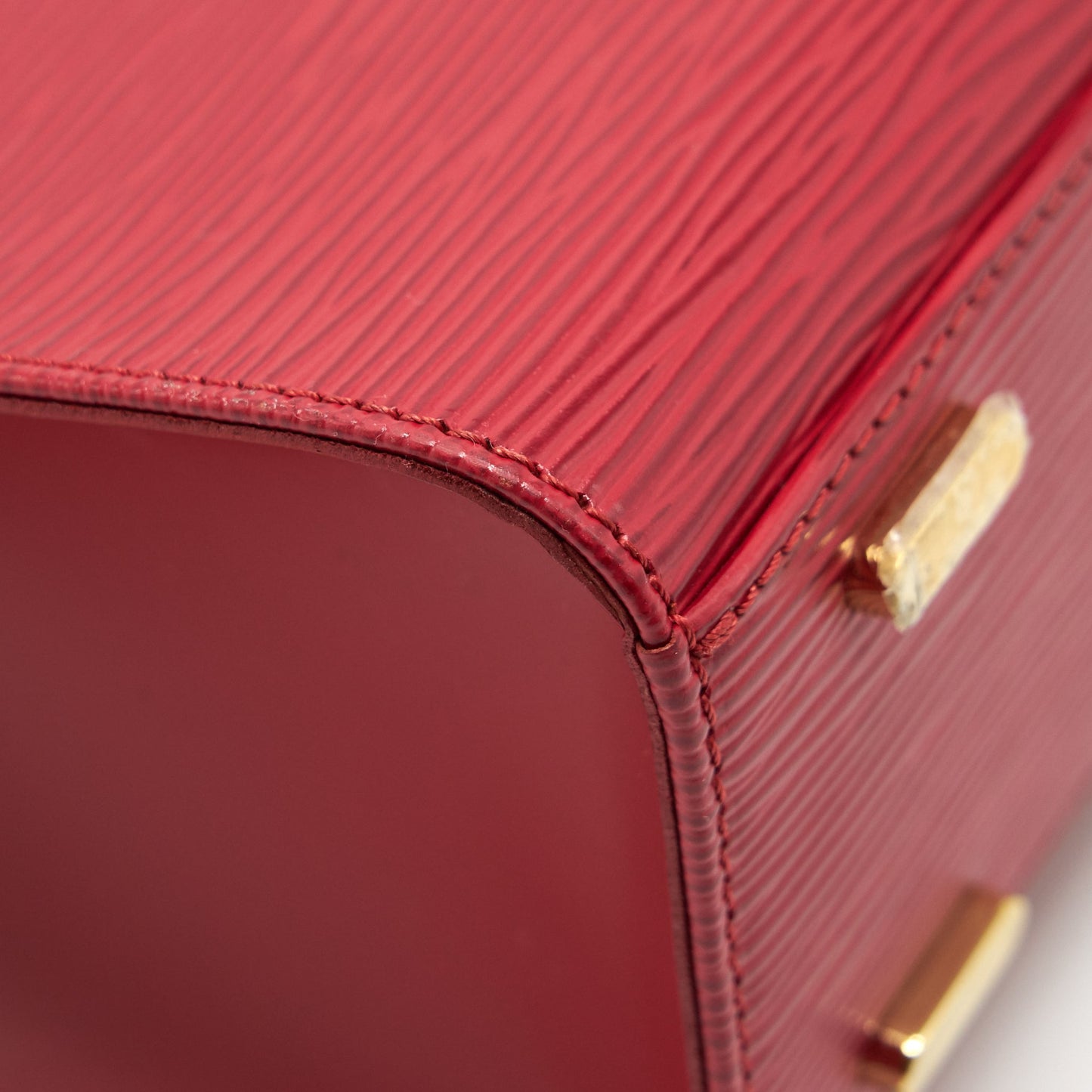 Louis Vuitton vintage Epi Red handle bag