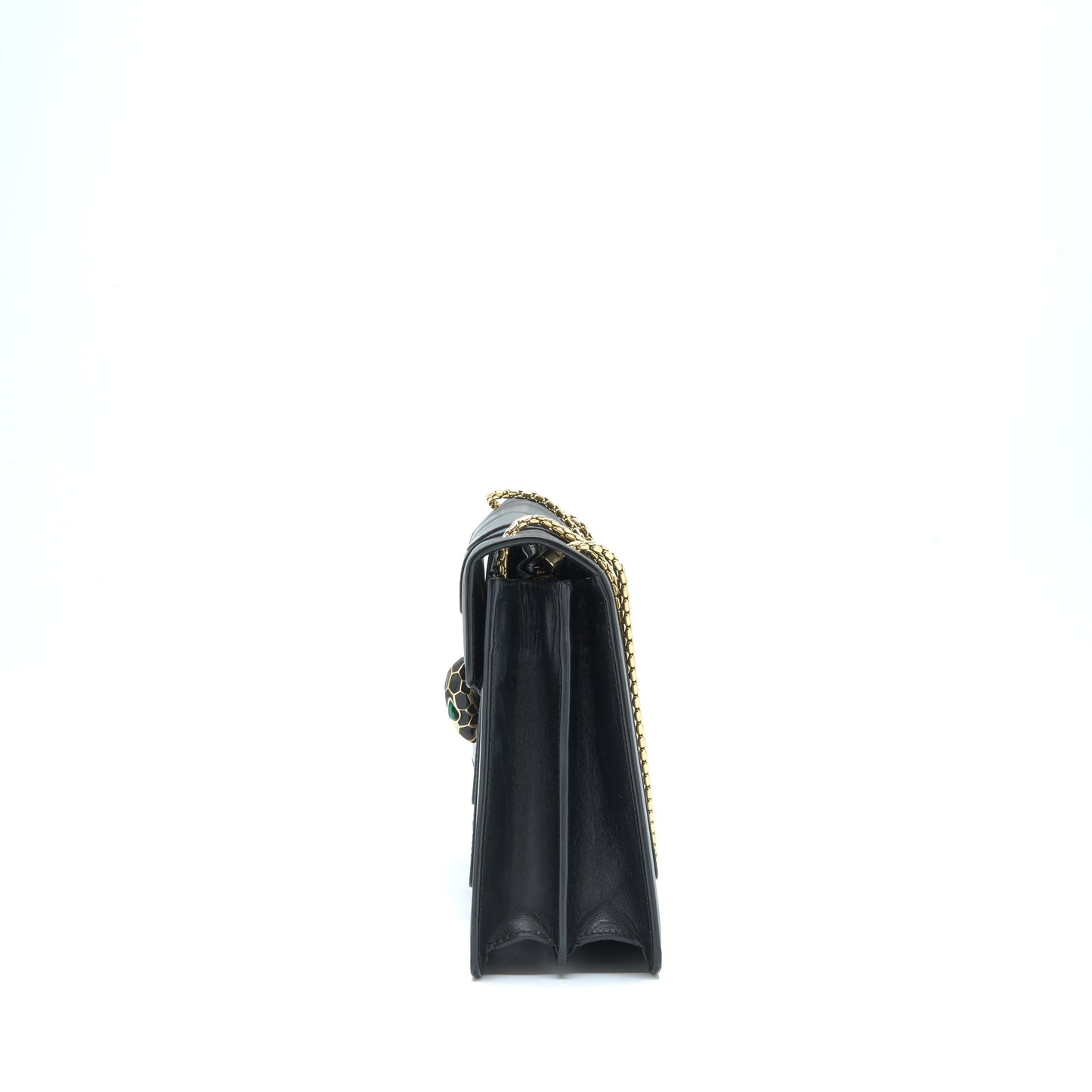 Bvlgari Serpenti Shoulder Bag Black