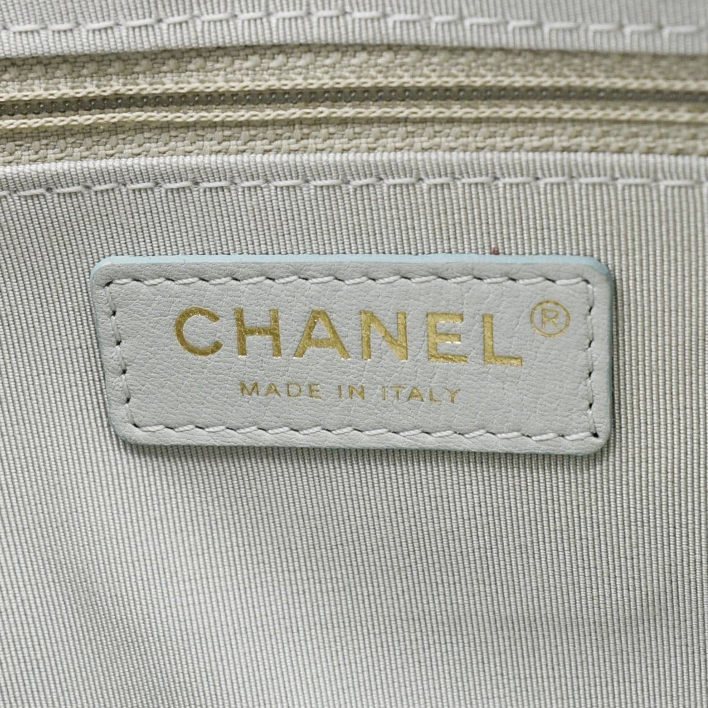 CHANEL CC Double Zip Quilted Leather Tri-Color Belt Bag Pink
