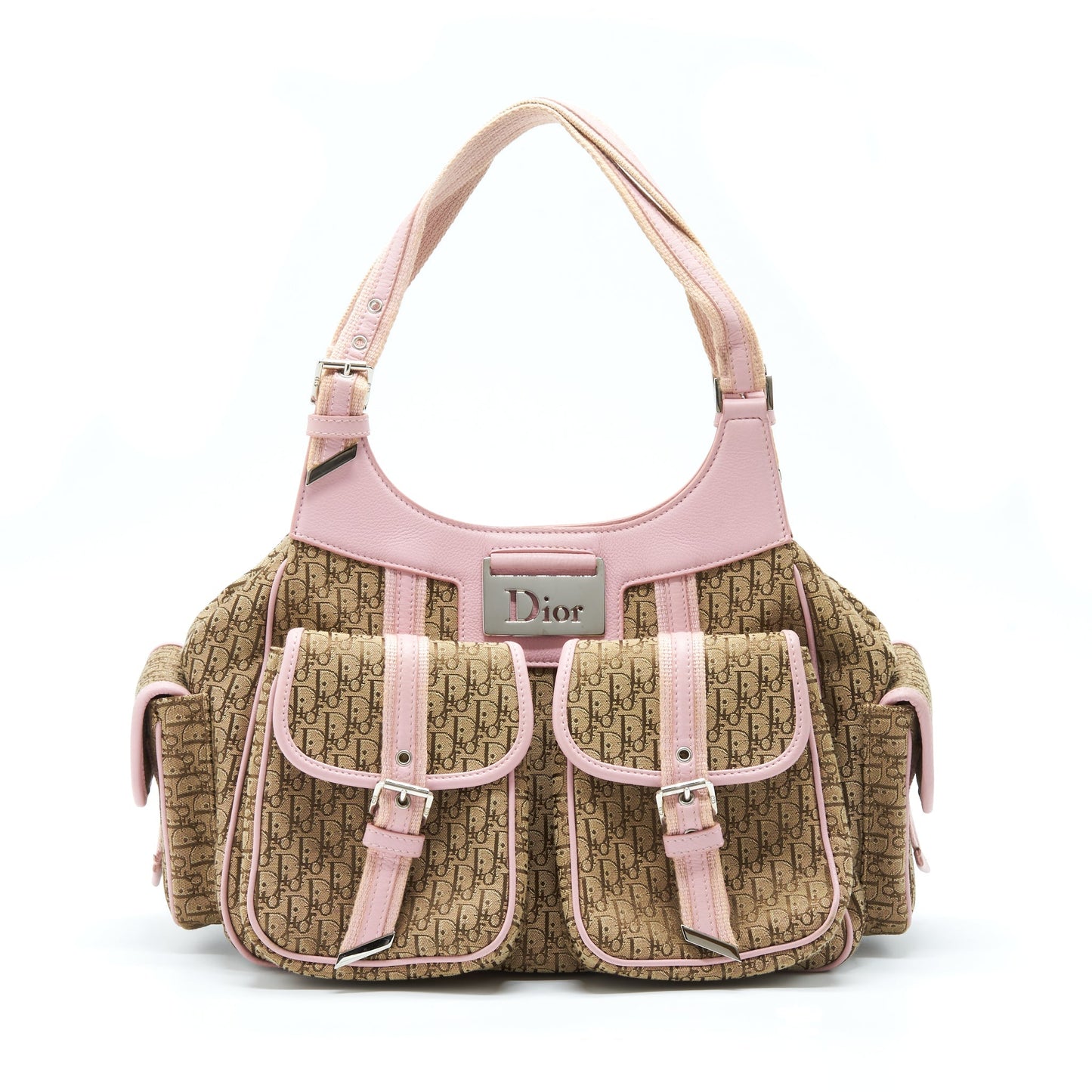 Luxury Dior Trotter Street Chic Pocket Luxury Diorissimo Hobo Bag Canvas SHW