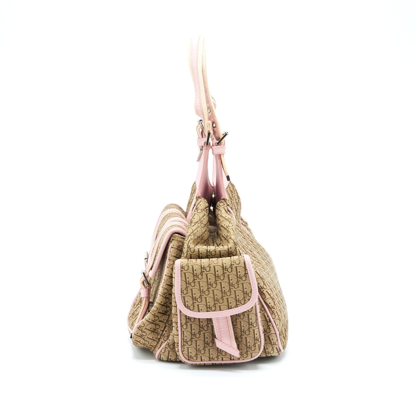 Luxury Dior Trotter Street Chic Pocket Luxury Diorissimo Hobo Bag Canvas SHW