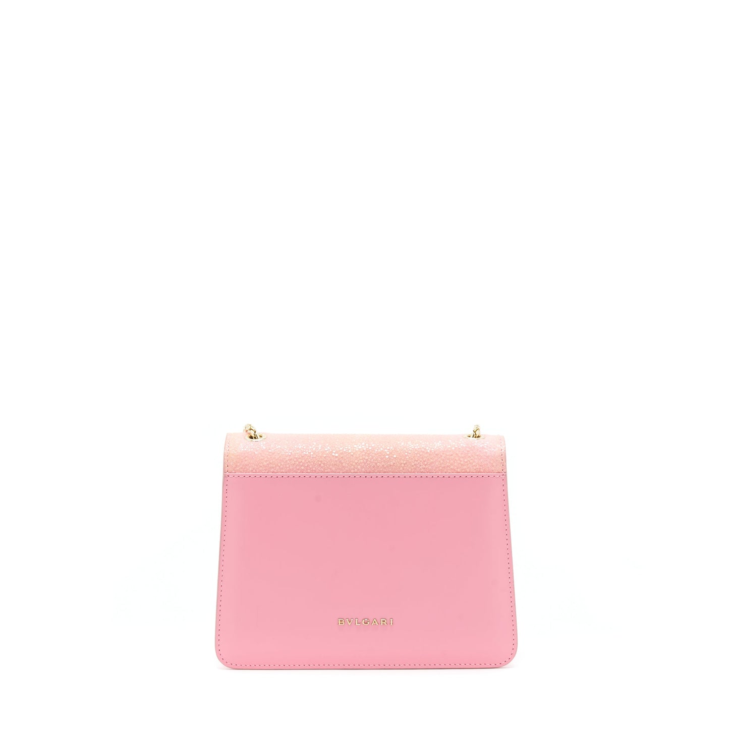 Bvlgari Serpenti Forever Crossbody Bag Gaulchat And Calfskin Light Pink LGHW