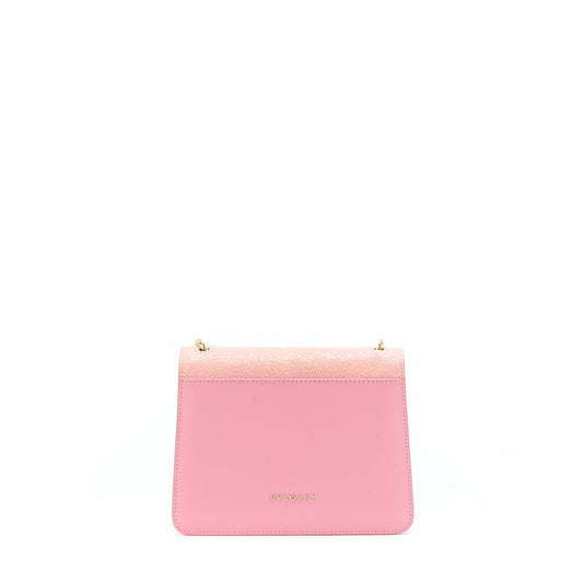 Bvlgari Serpenti Forever Crossbody Bag Gaulchat And Calfskin Light Pink LGHW