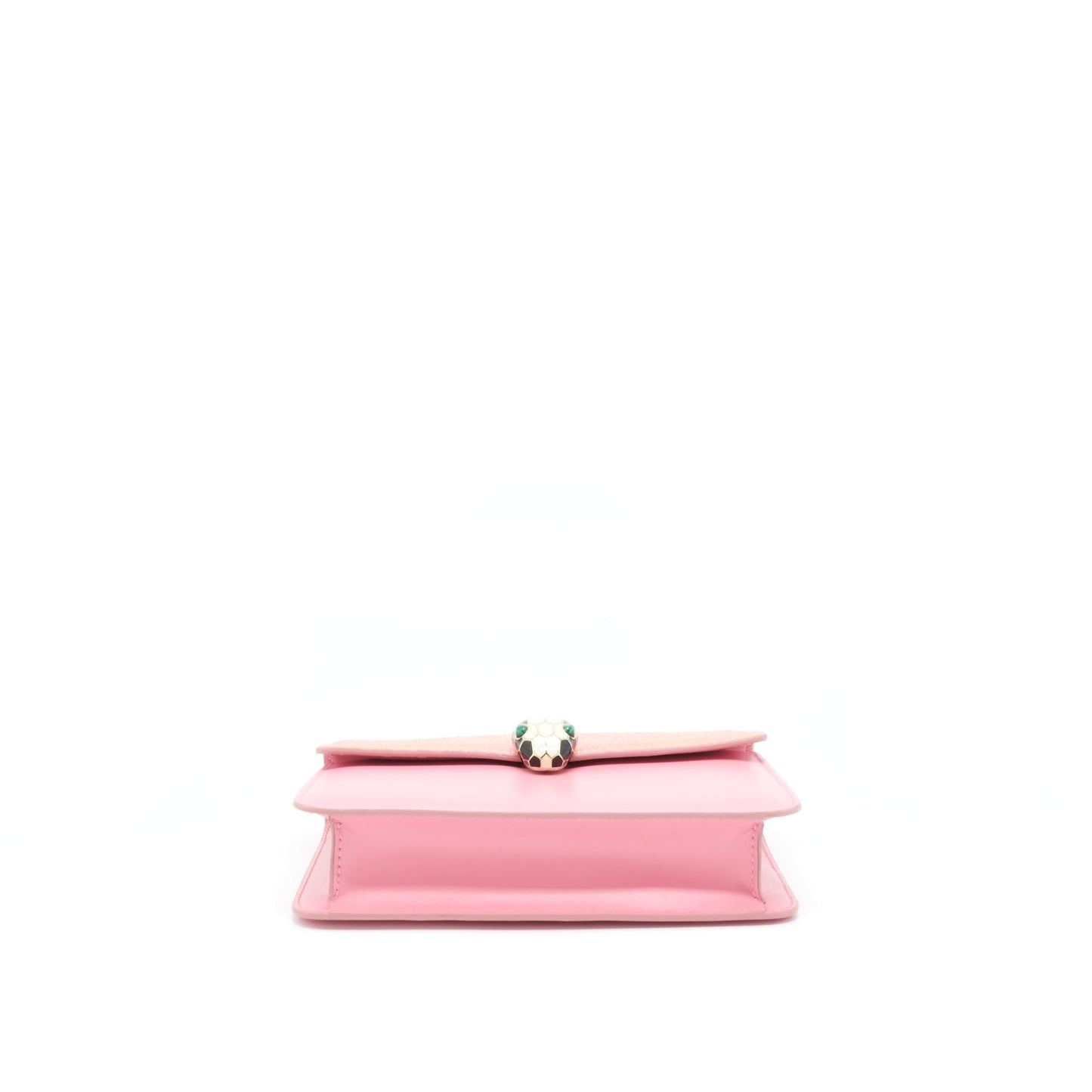 Bvlgari Serpenti Forever Crossbody Bag Gaulchat And Calfskin Light Pink LGHW