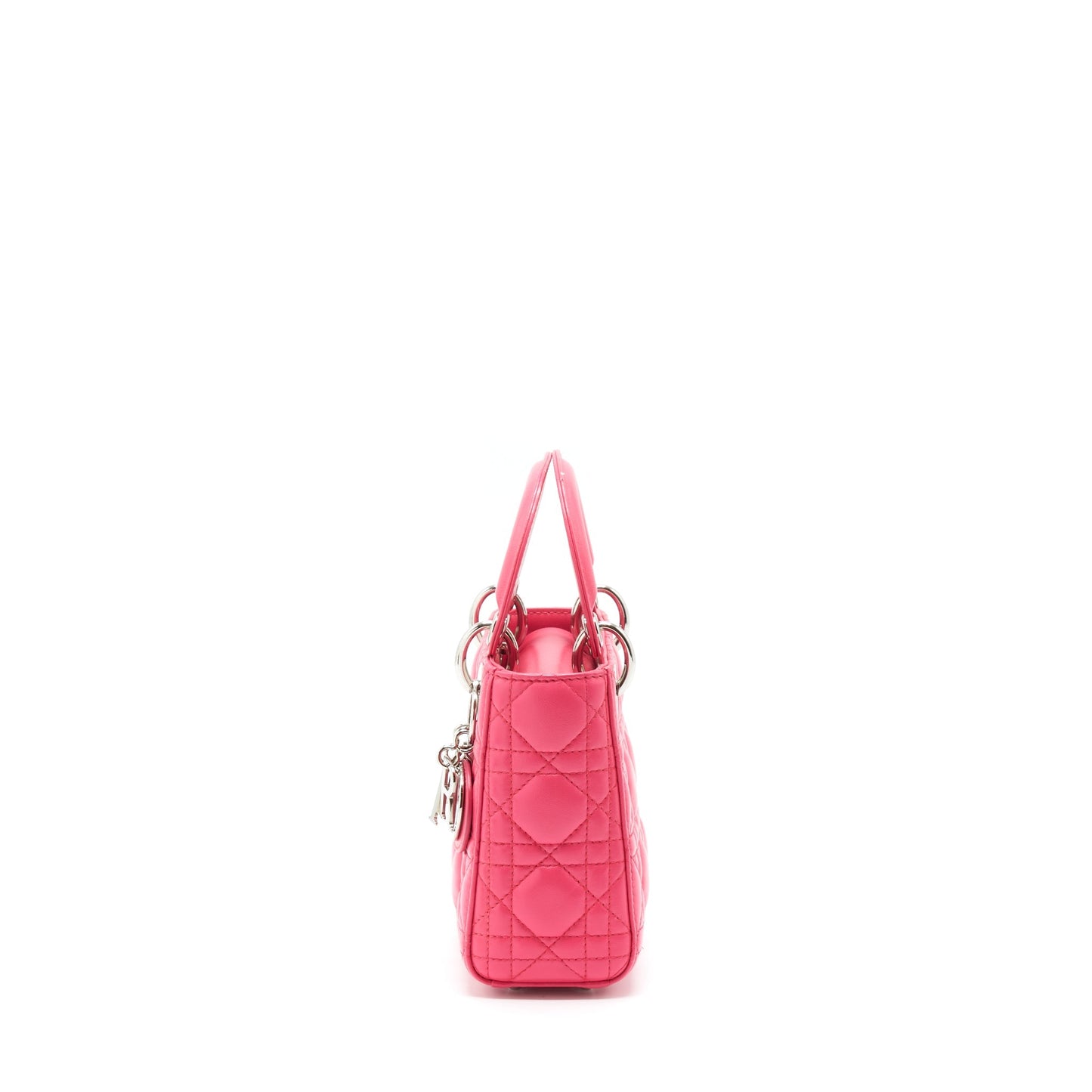 Luxury Dior Mini Lady Luxury Dior Lambskin Pink SHW