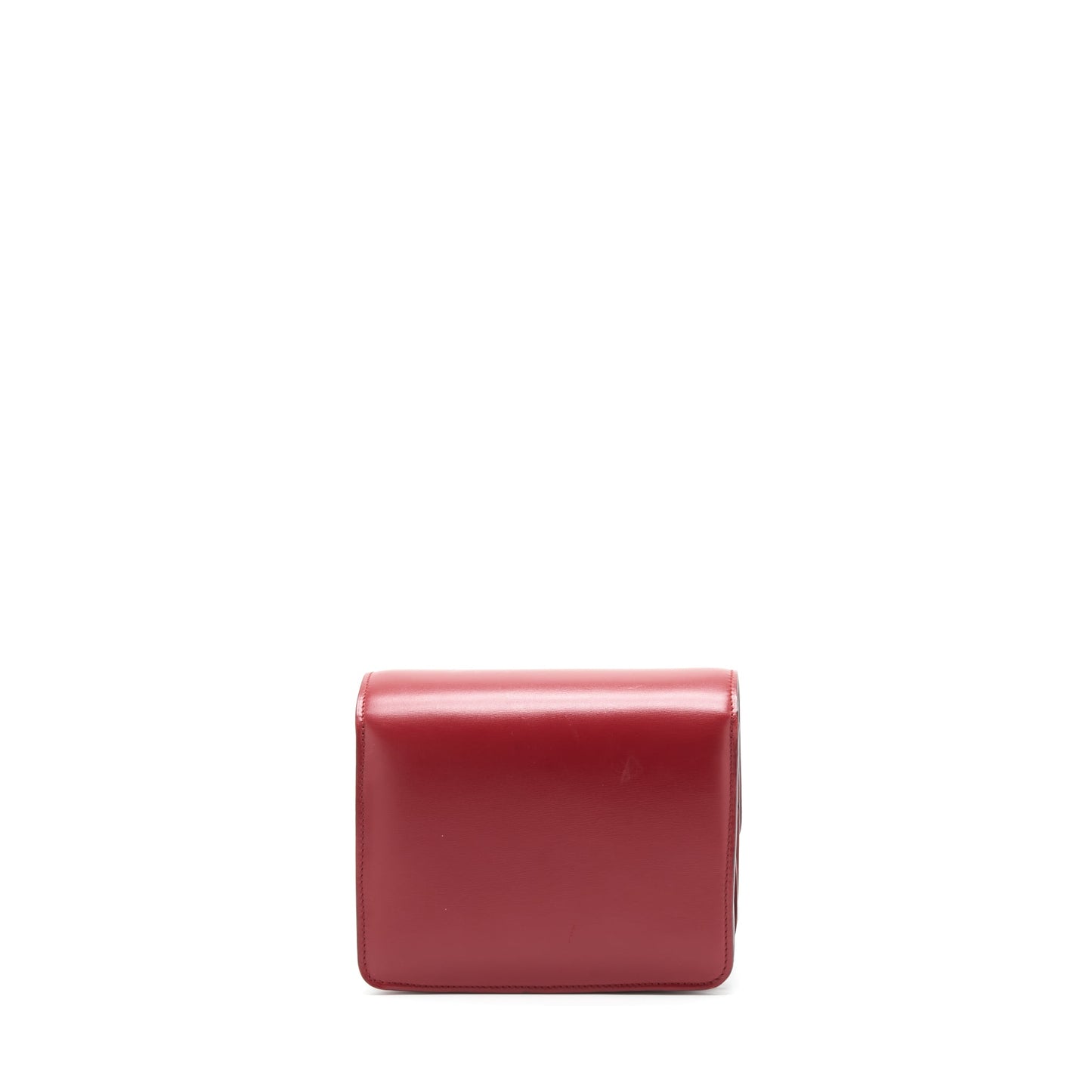 Celine Small Classic Bag In Box Calfskin Red GHW