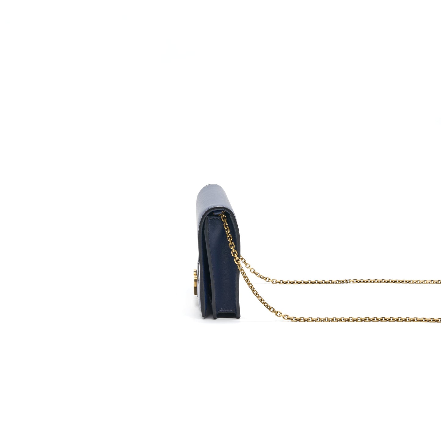 Luxury Dior J'a Luxury Dior Wallet on Chain Navy GHW