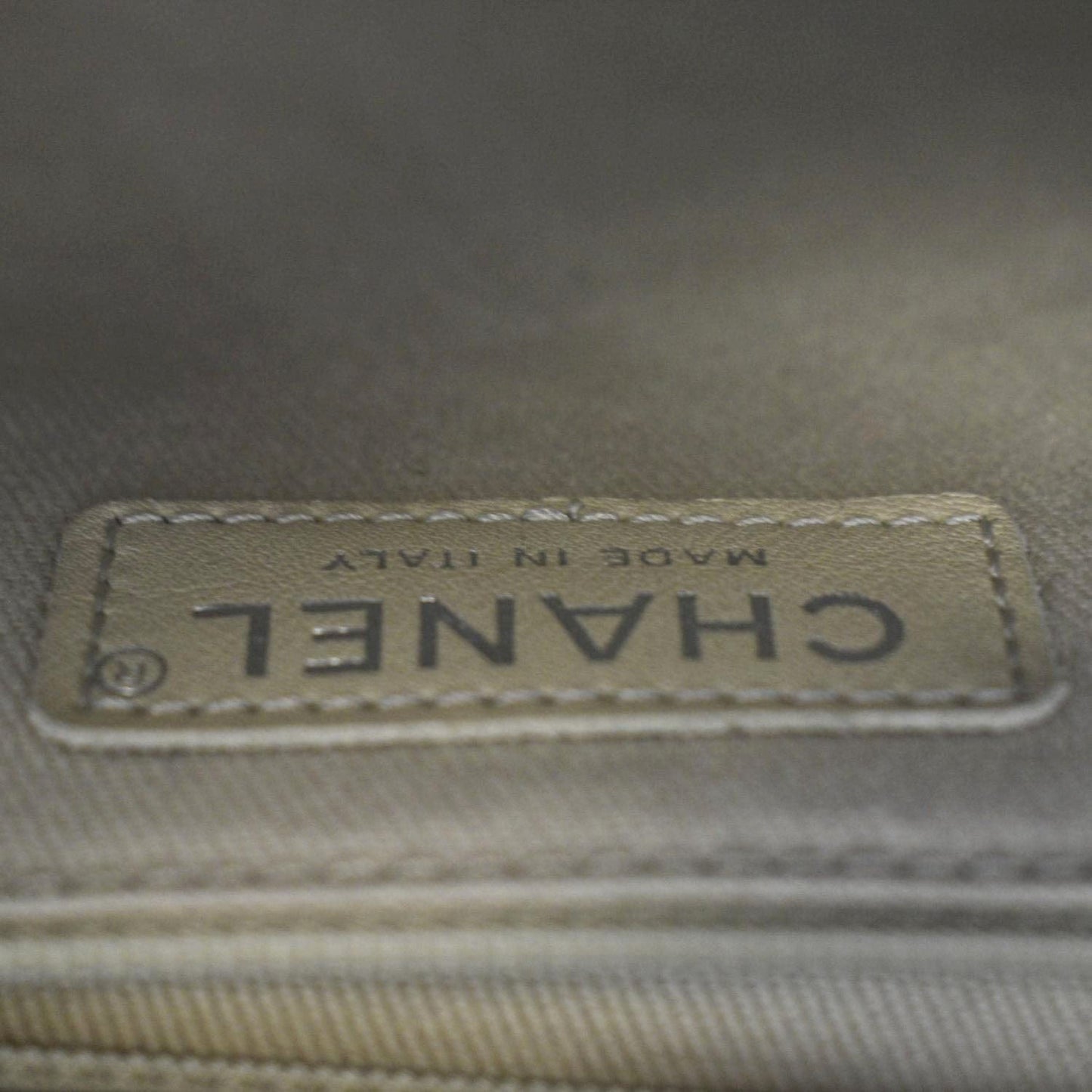 CHANEL Reissue Tall Quilted Aged Calfskin Leather Shoulder Bag Grey