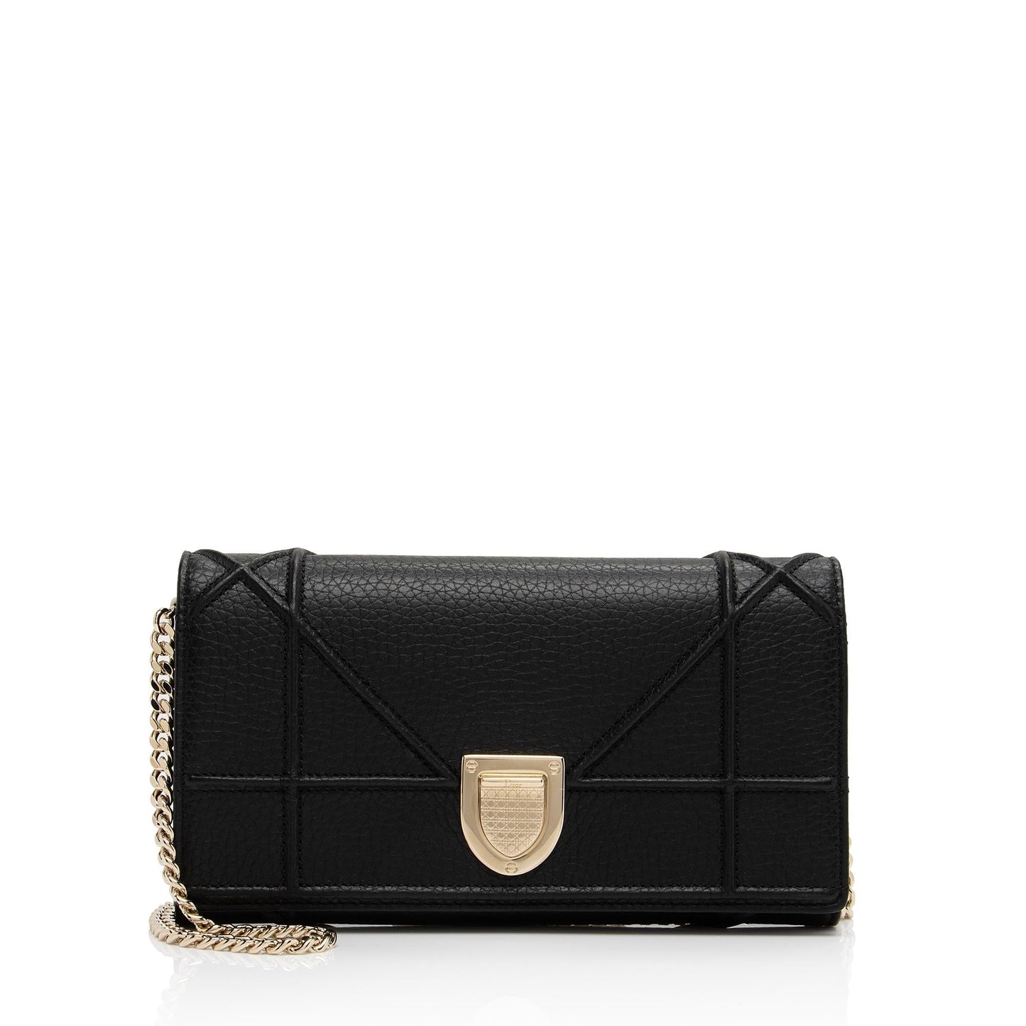 Luxury DiorCalfskin Diorama Wallet on Chain Clutch (SHF-YYr4HD)