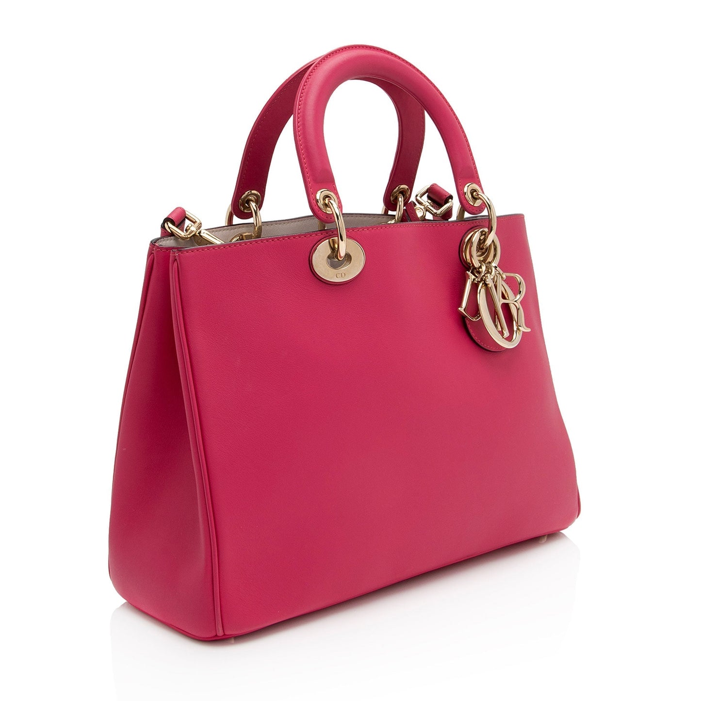 Luxury DiorCalfskin Diorissimo Medium Tote (SHF-8DRXfS)