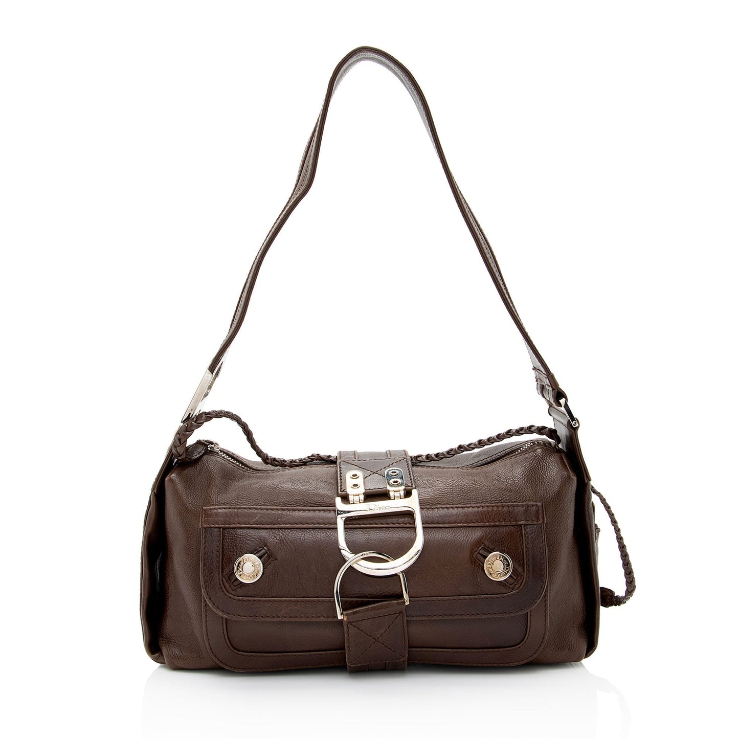Luxury DiorCalfskin Flight E/W Large Shoulder Bag (SHF-1WkgT6)