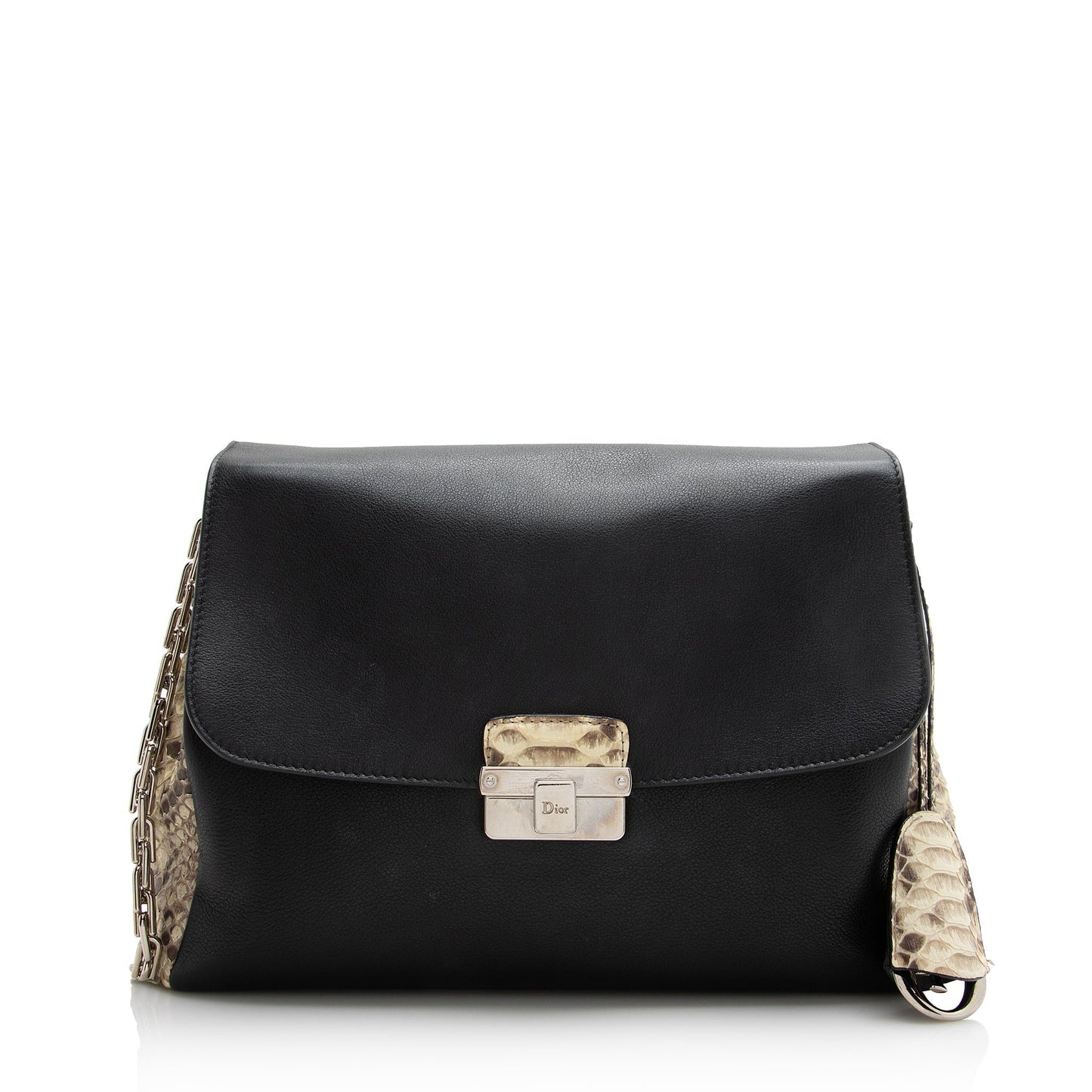 Luxury DiorCalfskin Python Diorling Large Shoulder Bag (SHF-22330)