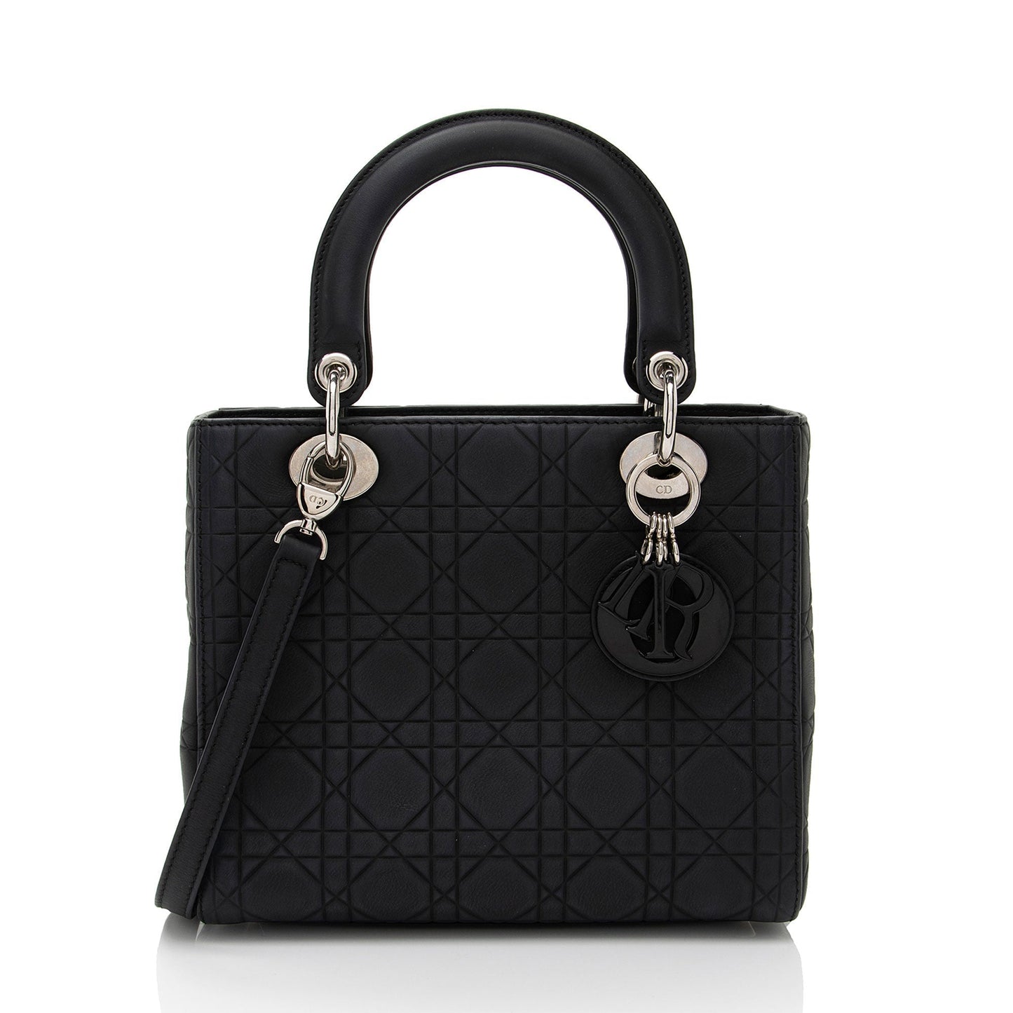 Luxury DiorCalfskin Ultra Matte Lady Luxury DiorMedium Tote (SHF-7DzMp8)