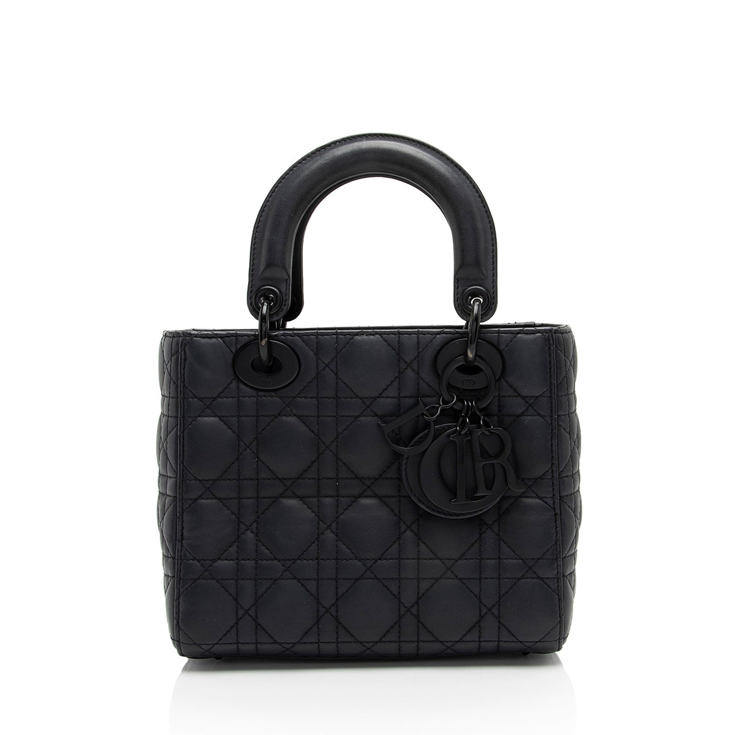 Luxury DiorCalfskin Ultra Matte Lady Luxury DiorSmall Tote (SHF-MCFuwA)