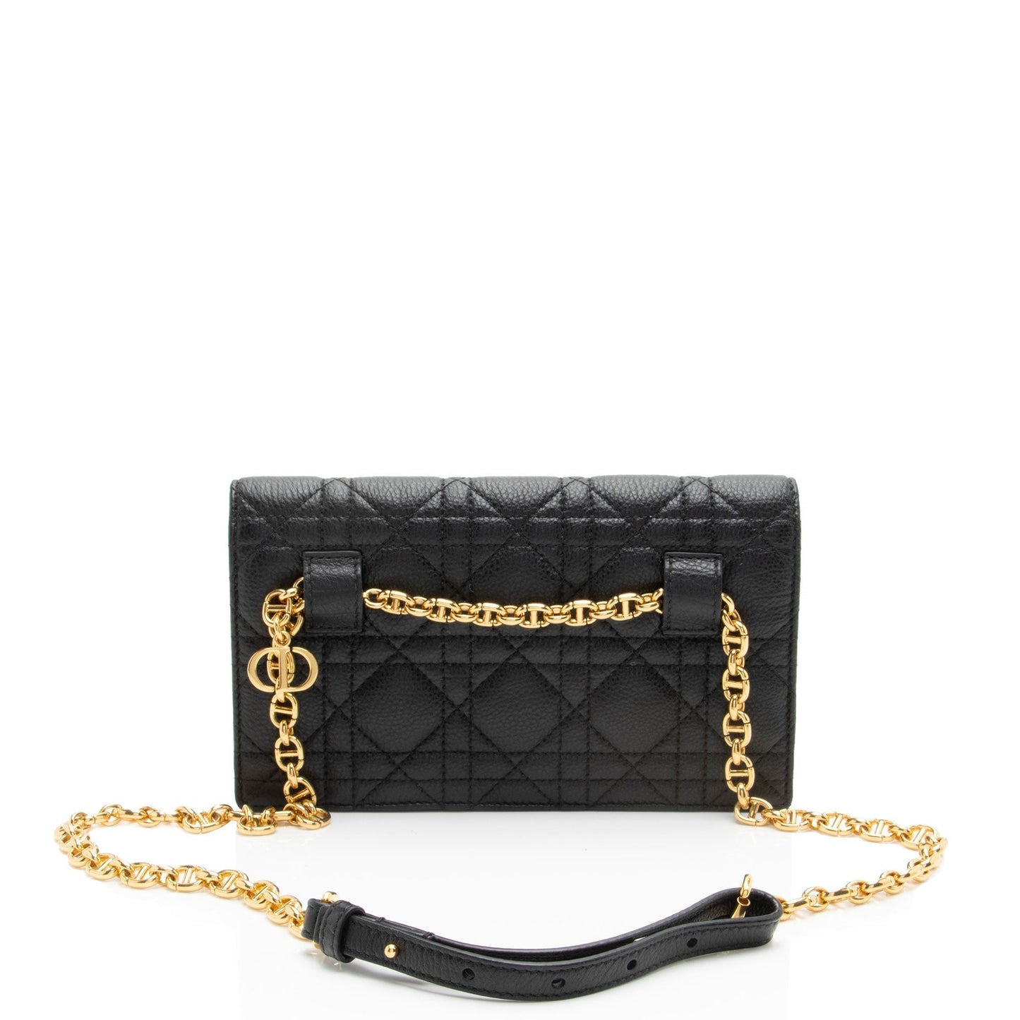 Luxury DiorCannage Calfskin Caro Belt Bag (SHF-9vLuS0)