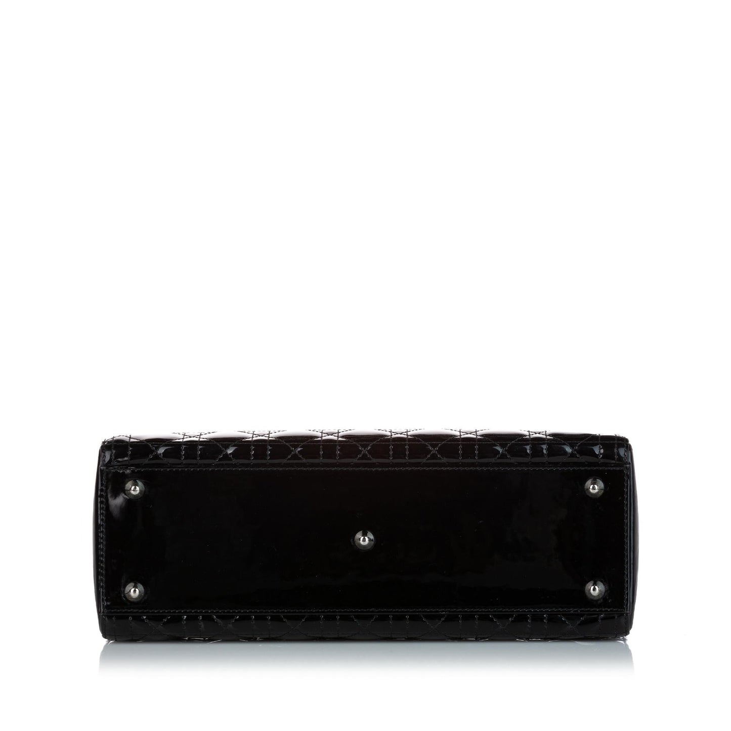 Luxury DiorCannage Lady Luxury DiorPatent Leather Satchel (SHG-27939)