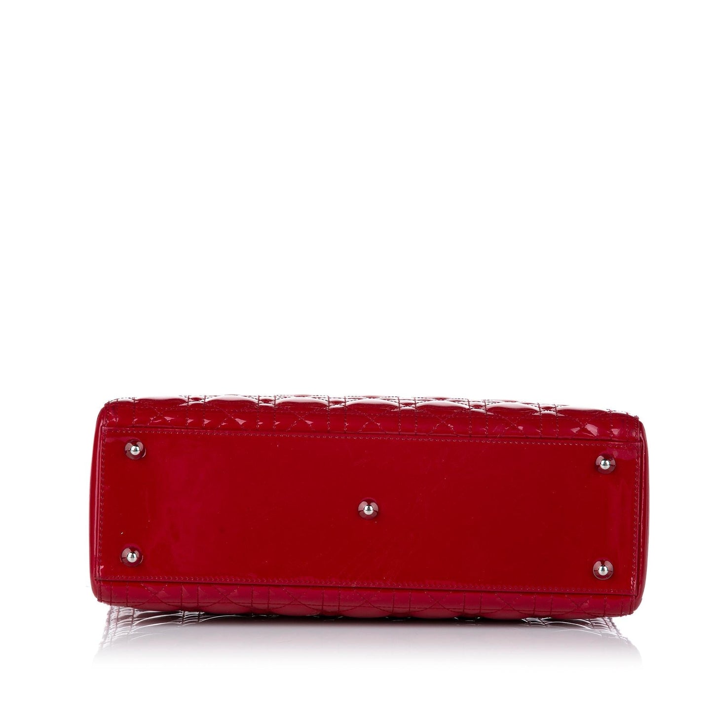 Luxury DiorCannage Lady Luxury DiorPatent Leather Satchel (SHG-30092)