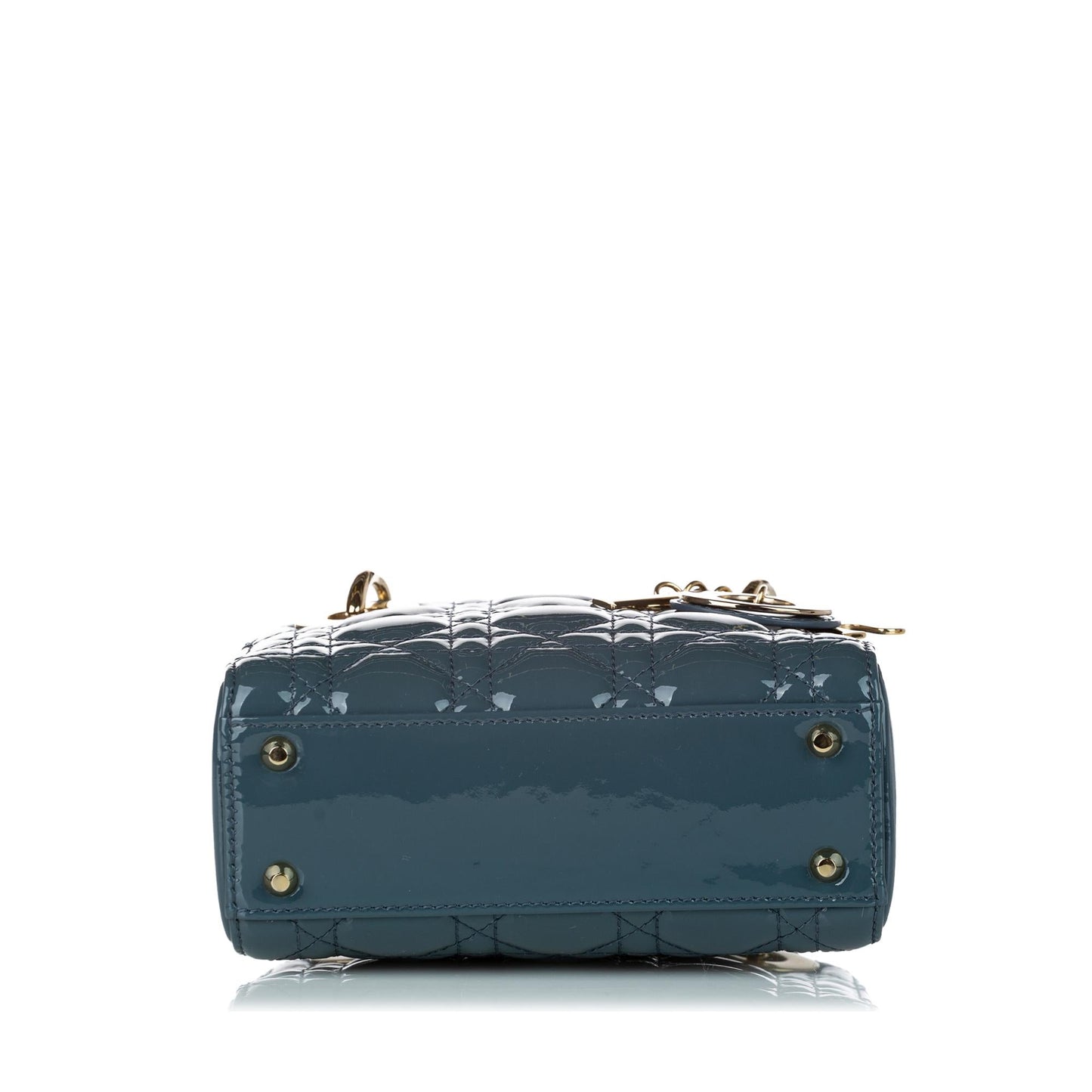 Luxury DiorCannage Lady Luxury DiorPatent Leather Satchel (SHG-30911)