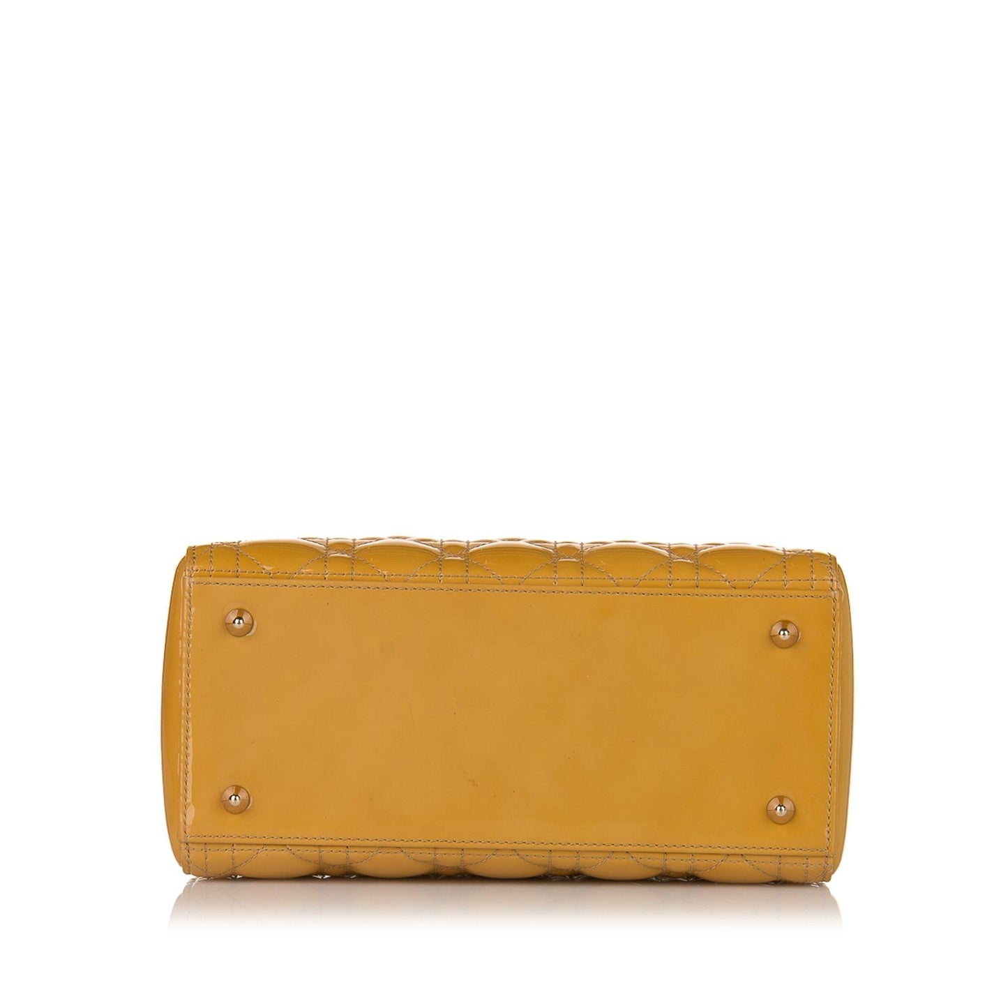 Luxury DiorCannage Lady Luxury DiorPatent Leather Satchel (SHG-34556)