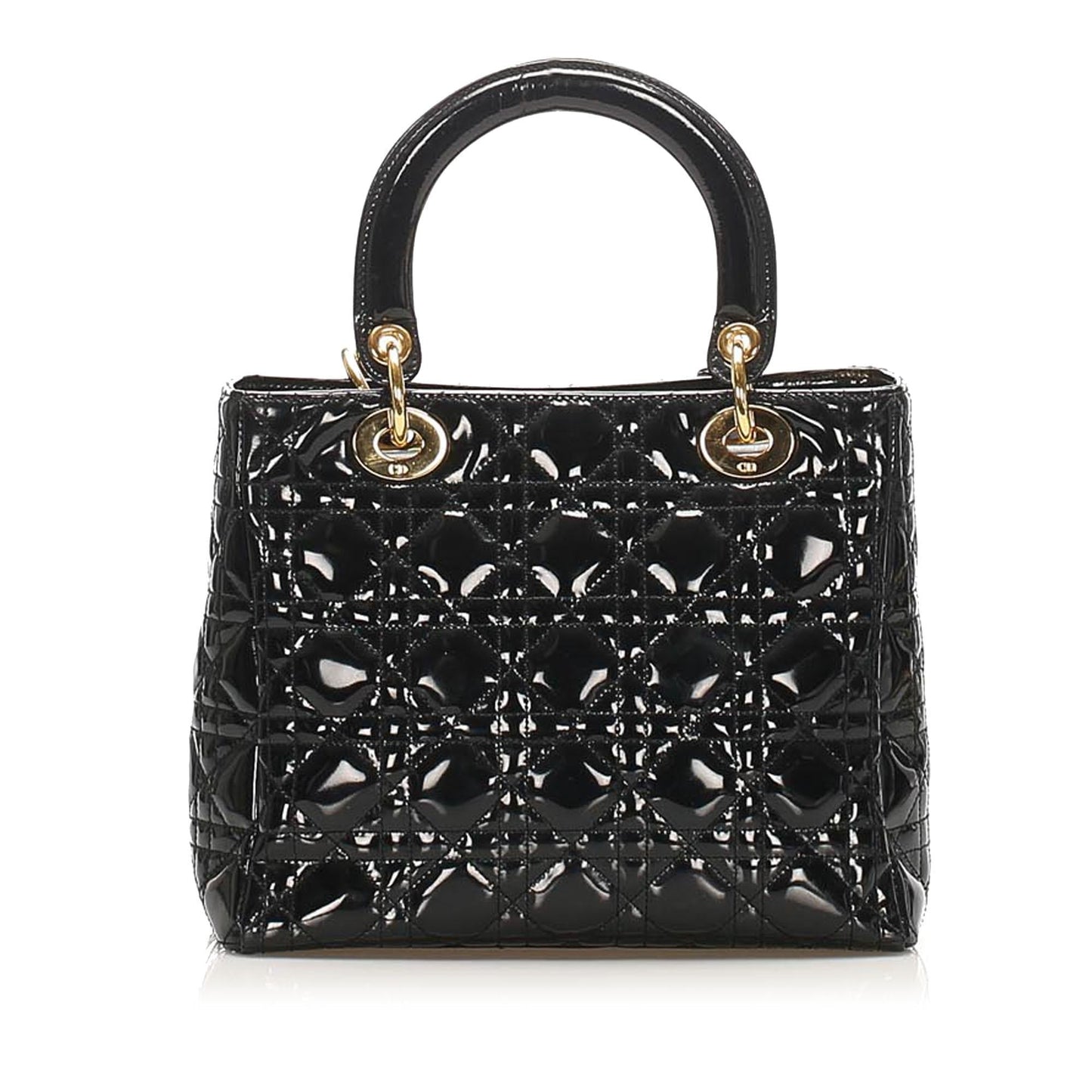 Luxury DiorCannage Lady Luxury DiorPatent Leather (SHG-15252)