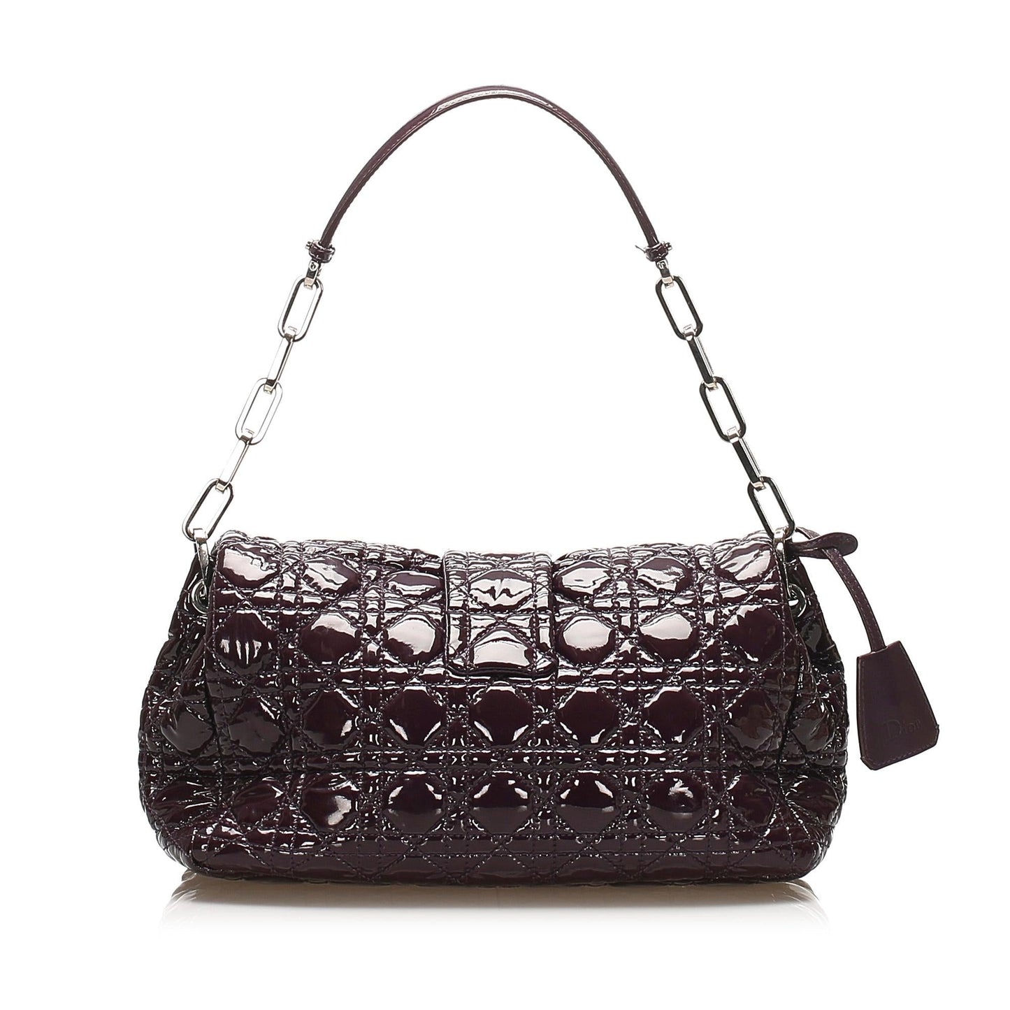 Luxury DiorCannage Miss Luxury DiorPatent Leather Flap Bag (SHG-12889)