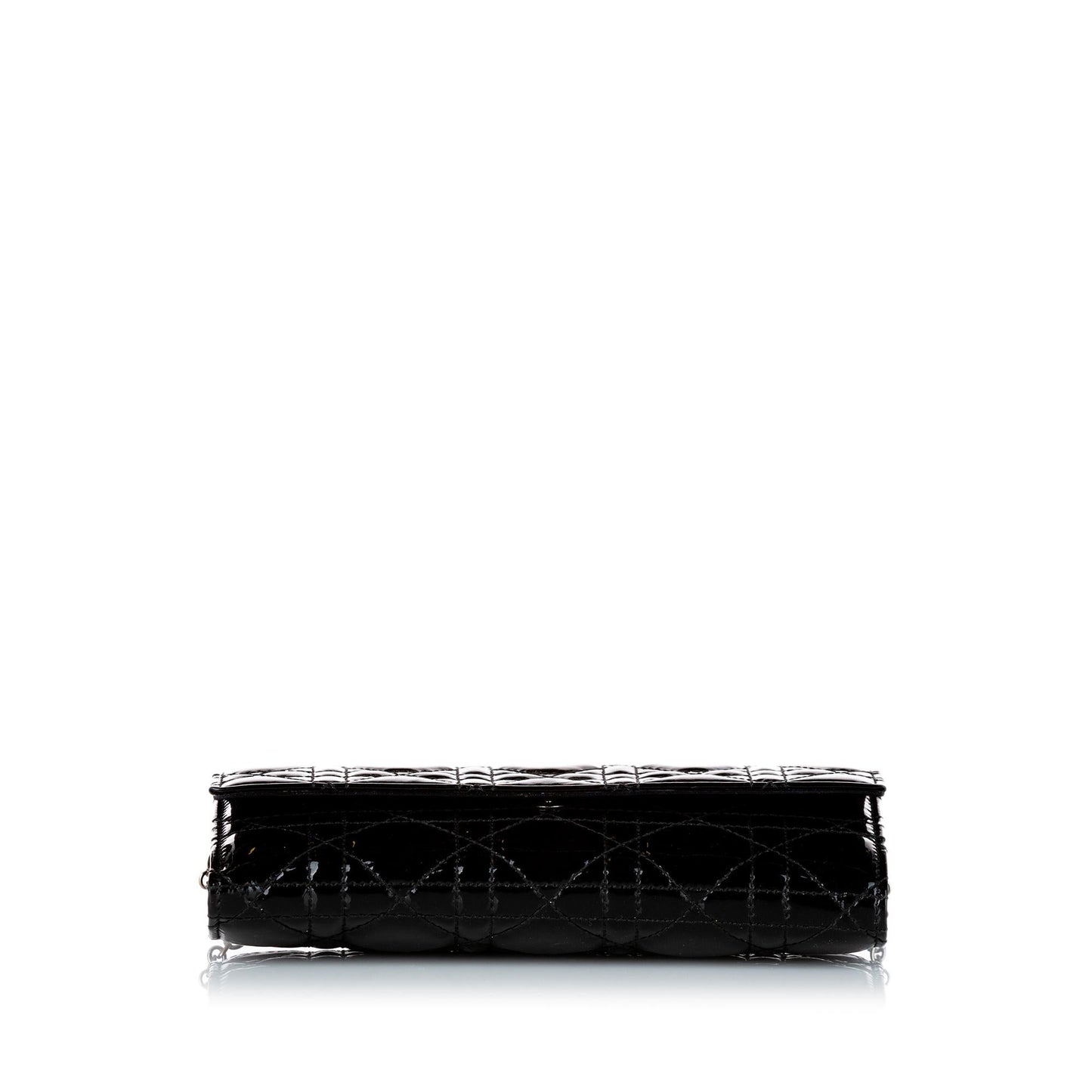 Luxury DiorCannage Patent Leather Chain Flap (SHG-21783)
