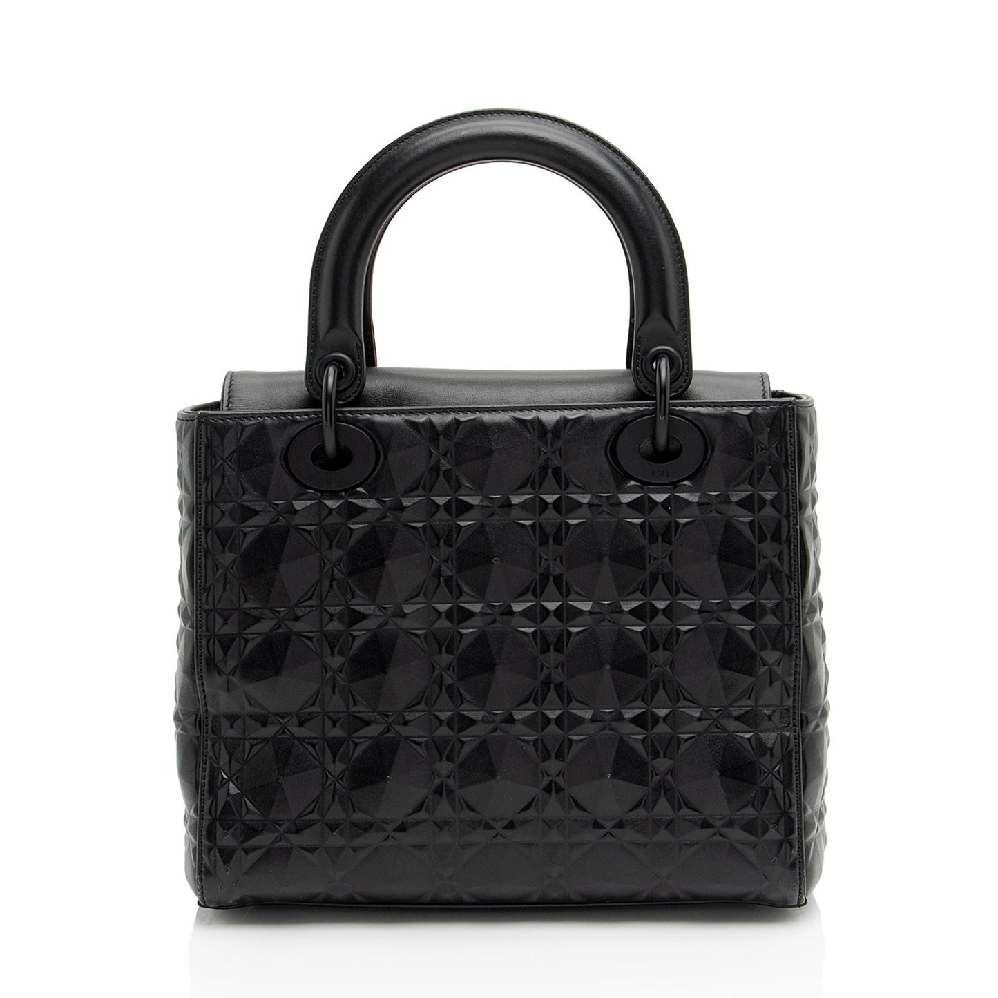 Luxury DiorDiamond Calfskin Lady Luxury DiorMedium Tote (SHF-39Dale)