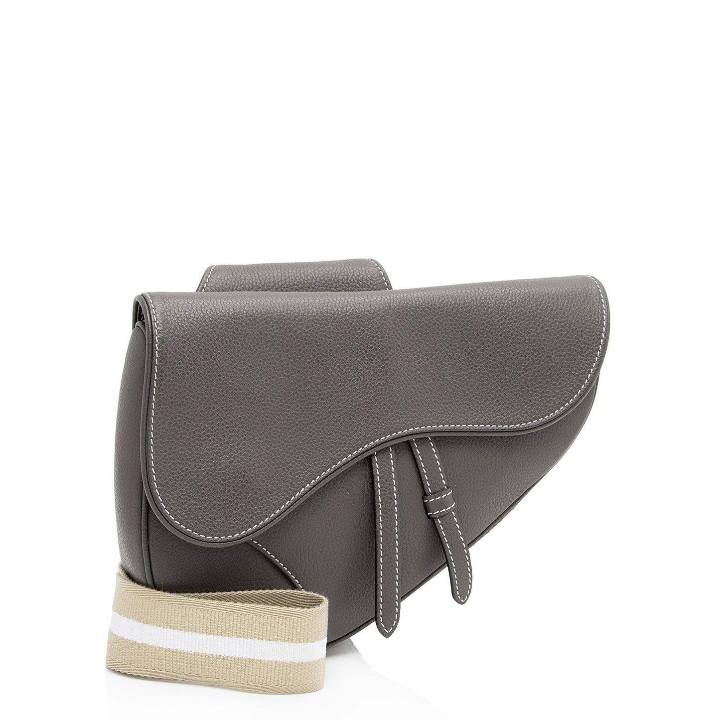 Luxury DiorGrained Calfskin Saddle Bag (SHF-T8YJJG)
