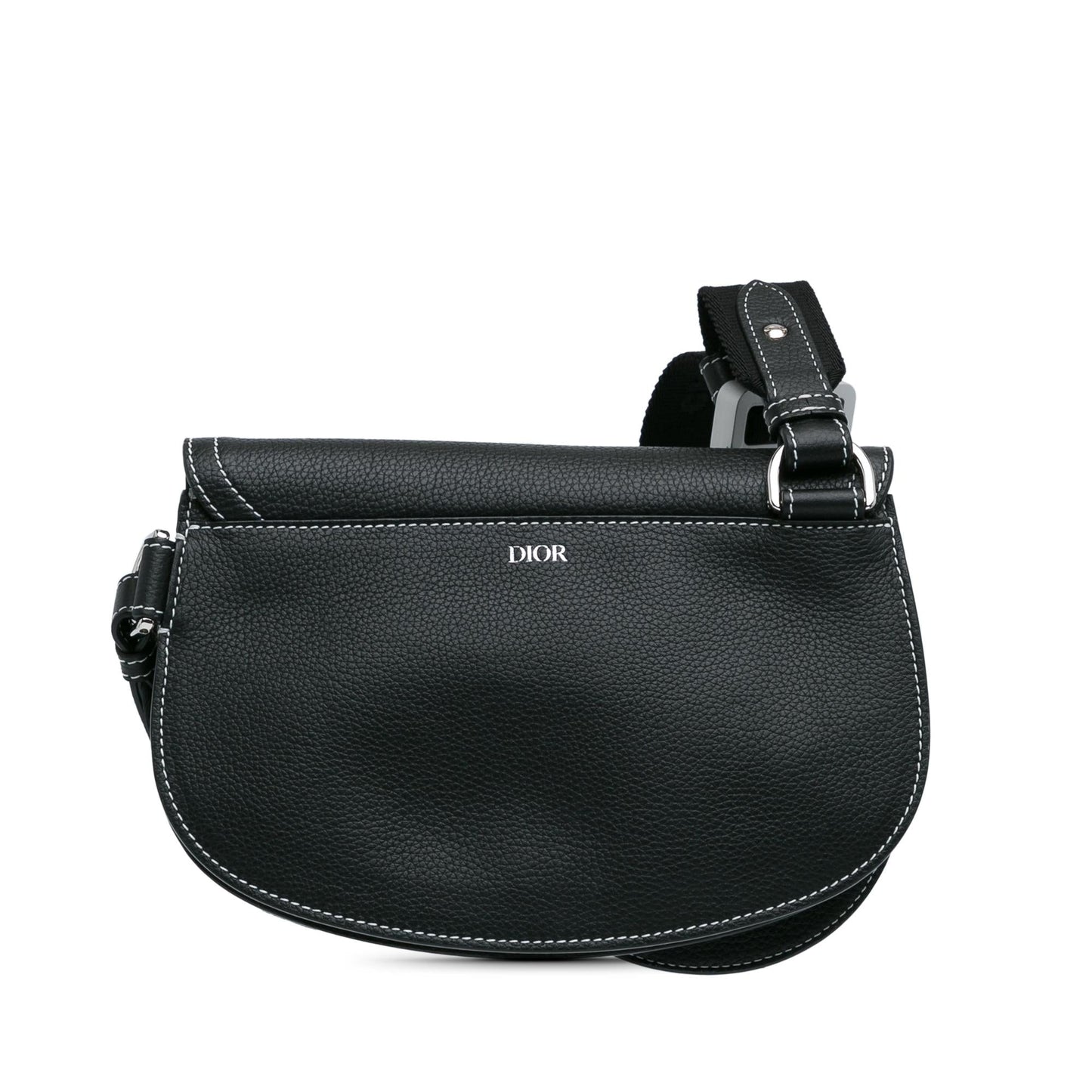 Luxury DiorKaws Grained Calfskin Saddle Pouch (SHG-M72M8X)