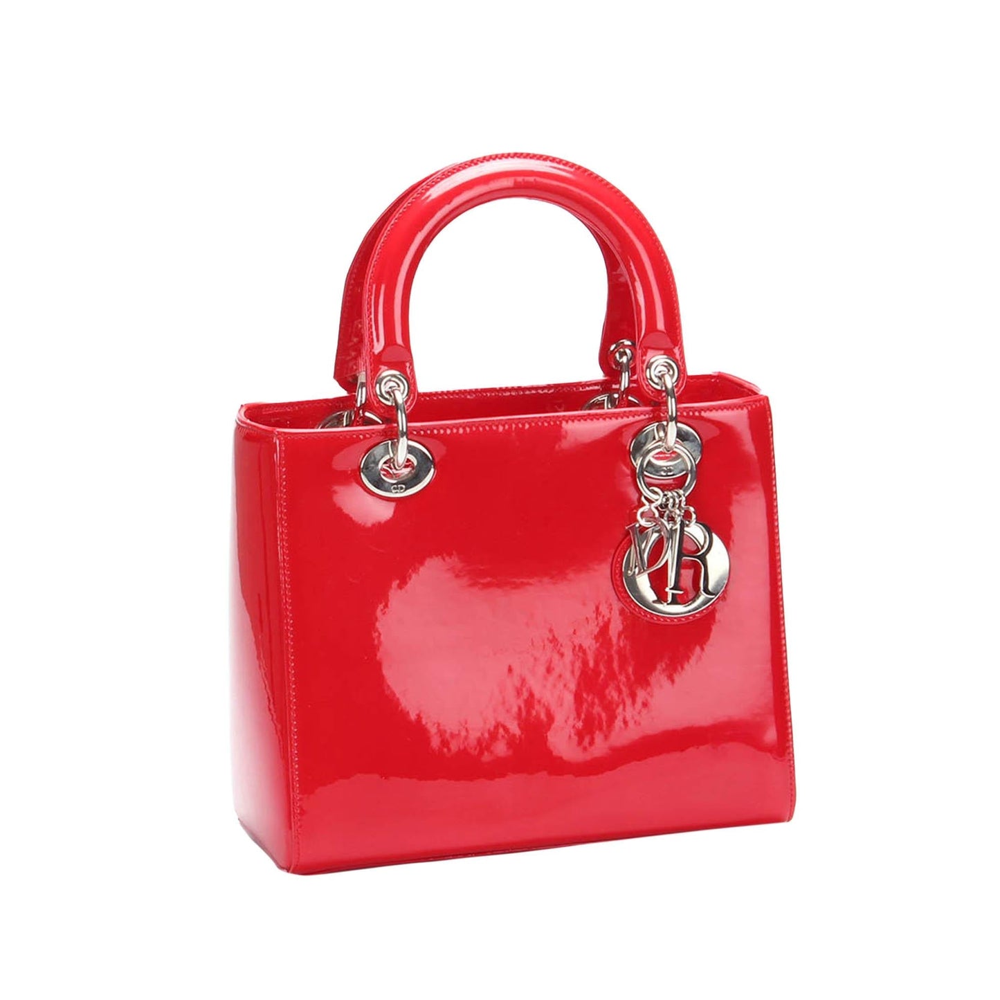 Luxury DiorLady Luxury DiorPatent Leather Satchel (SHG-jr9q1s)