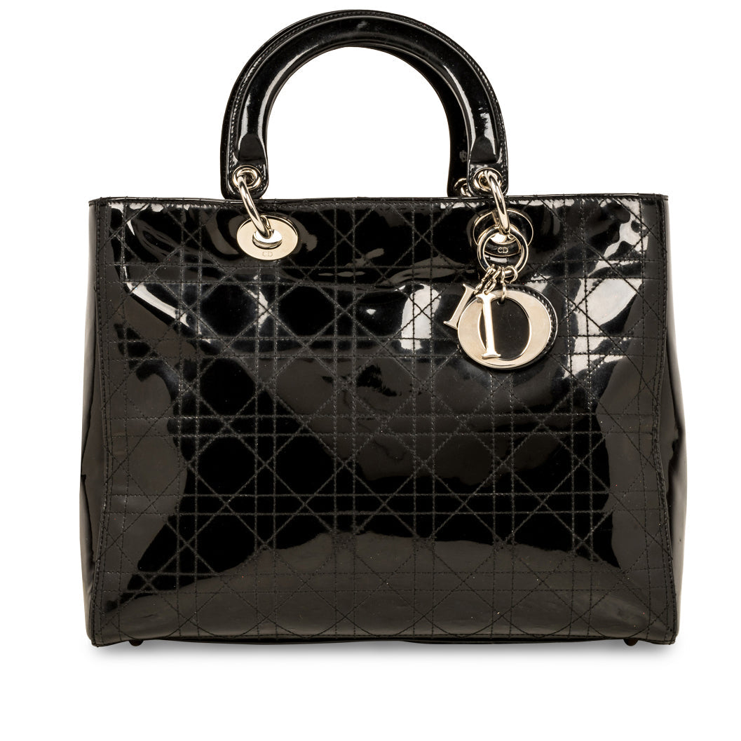 Luxury Dior Lady Luxury Dior - Large - Patent