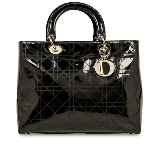 Luxury Dior Lady Luxury Dior - Large - Patent