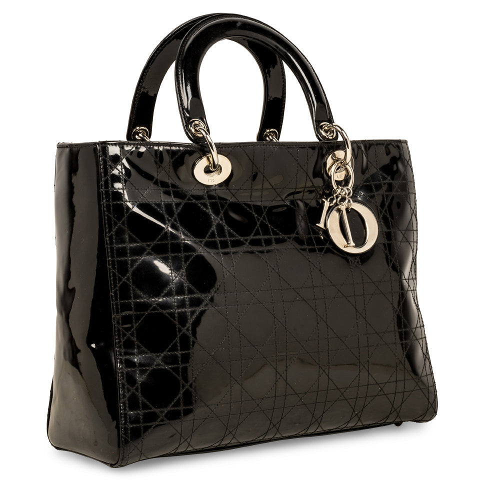 Luxury Dior Lady Luxury Dior - Large - Patent