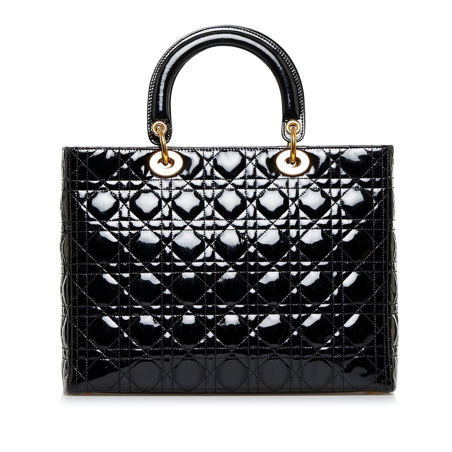 Luxury DiorLarge Cannage Patent Lady Luxury Dior(SHG-PODoLT)