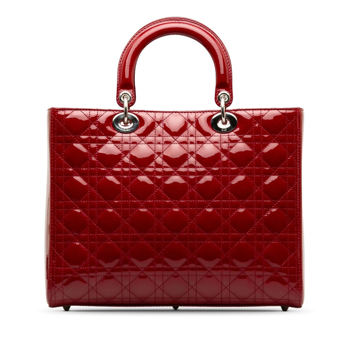 Luxury DiorLarge Cannage Patent Lady Luxury Dior(SHG-ZMJz7k)